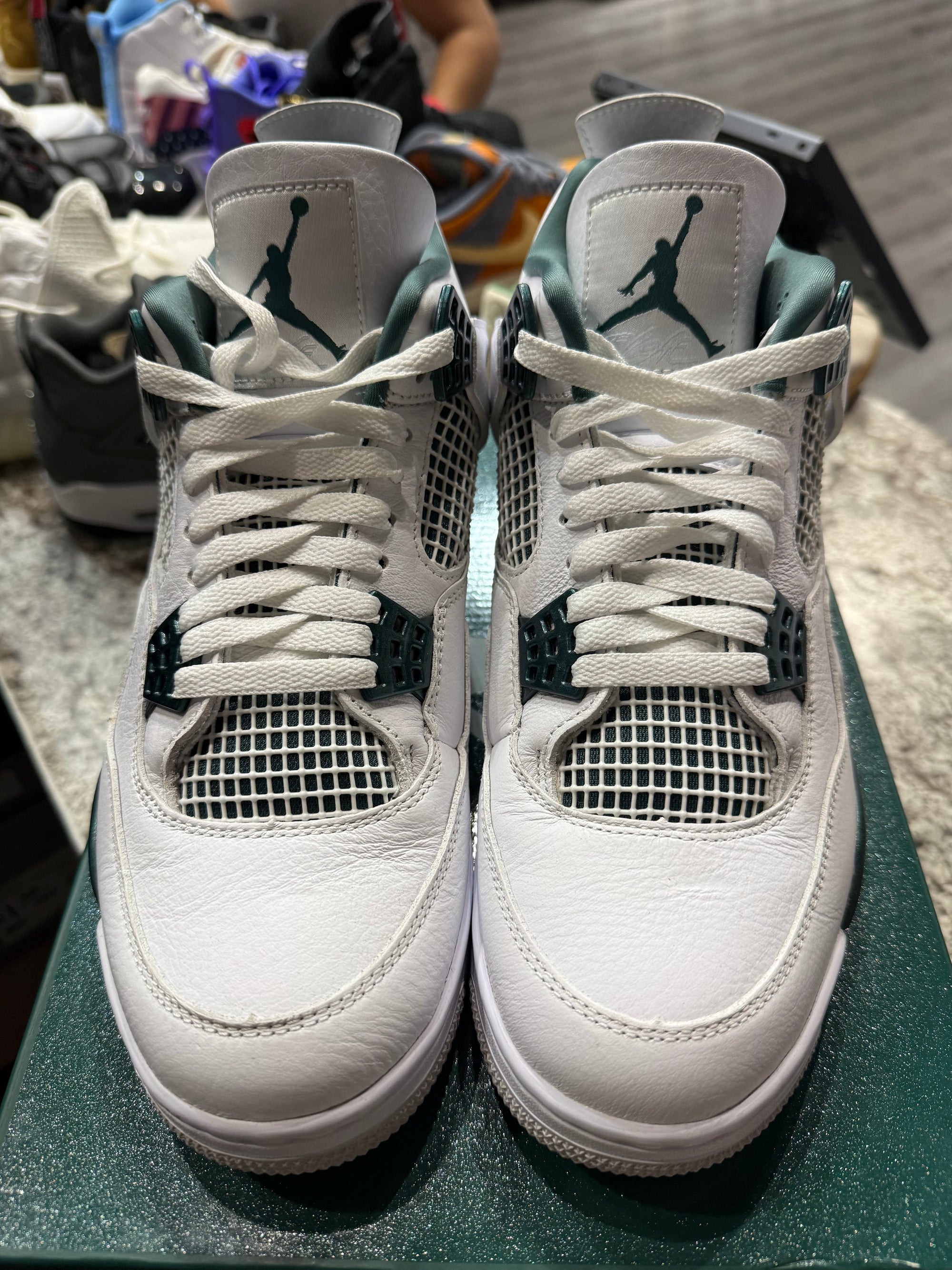 Jordan 4 Retro Oxidized Green