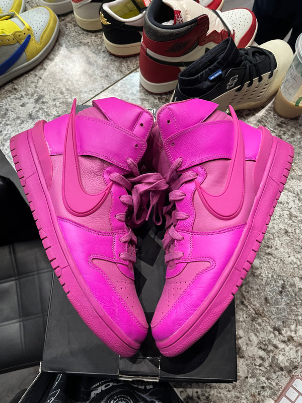 Nike Dunk High AMBUSH Active Fuchsia (REP BOX)
