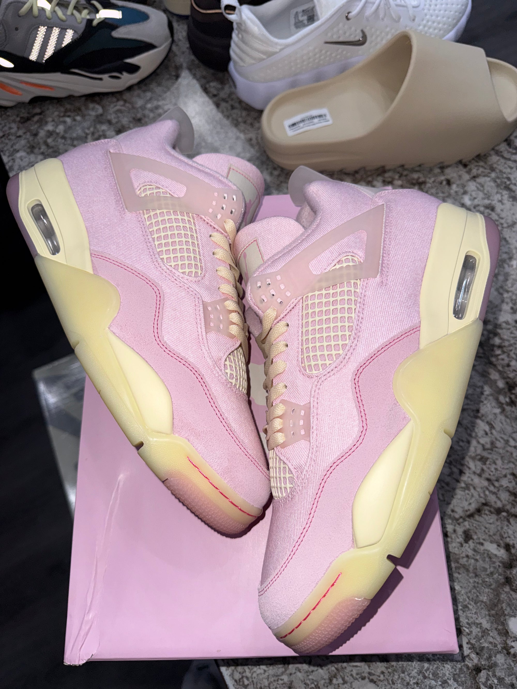 Jordan 4 Retro Iced Carmine (Women's)