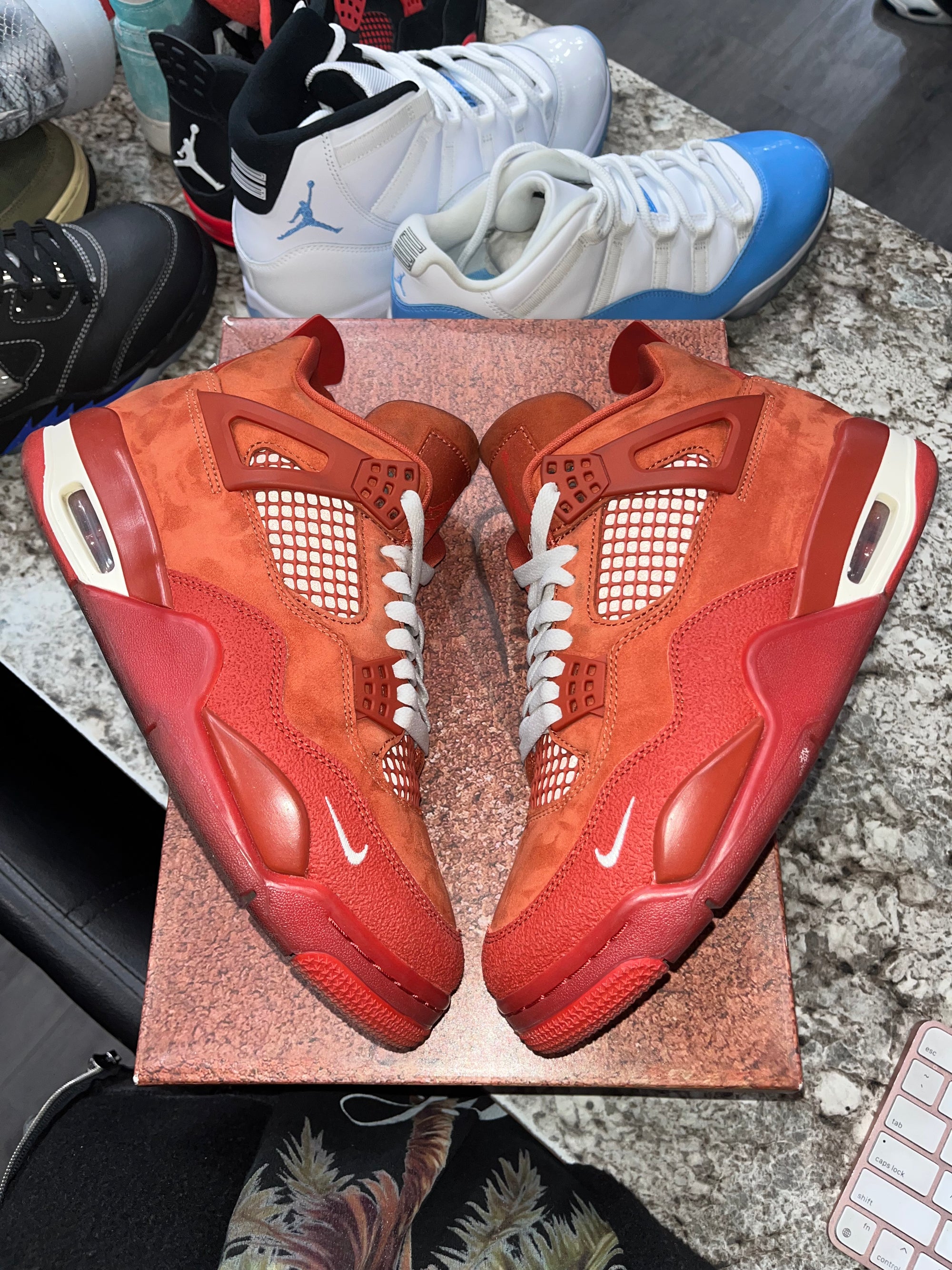 Air Jordan 4 Retro OG SP Nigel Sylvester Brick by Brick