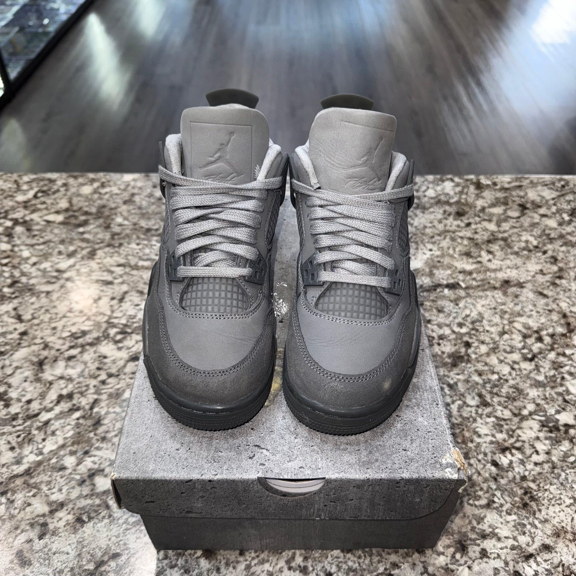 Jordan 4 Retro SE Paris Olympics Wet Cement (GS)