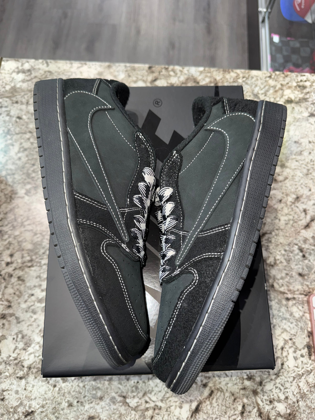 Jordan 1 Retro Low OG SP Travis Scott Black Phantom