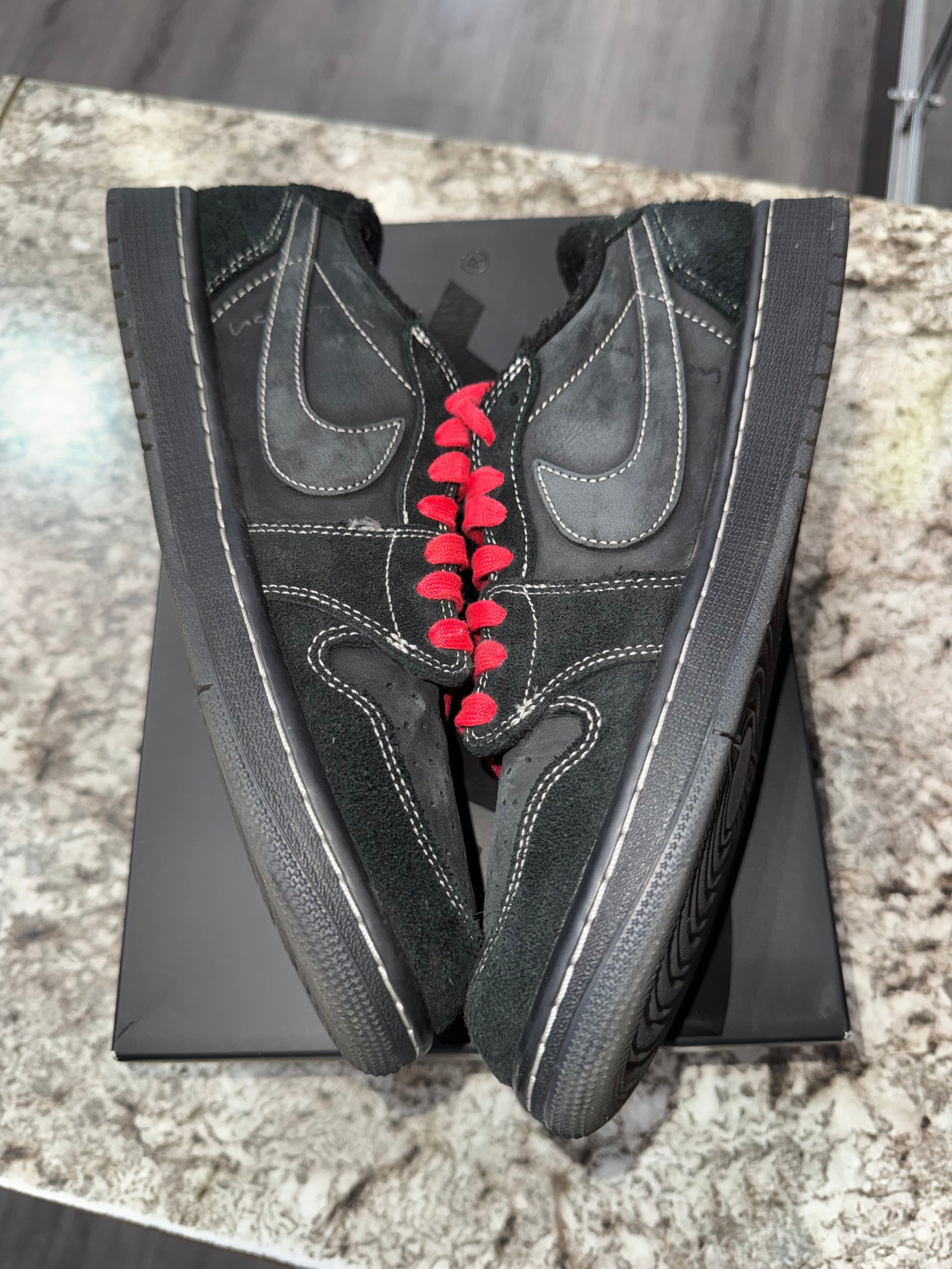 Jordan 1 Retro Low OG SP Travis Scott Black Phantom