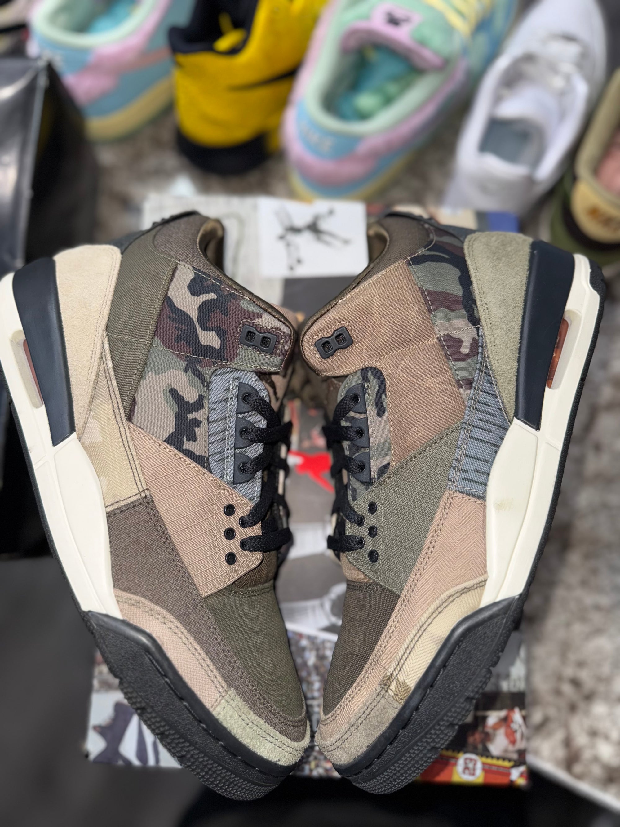 Jordan 3 Retro Patchwork Camo