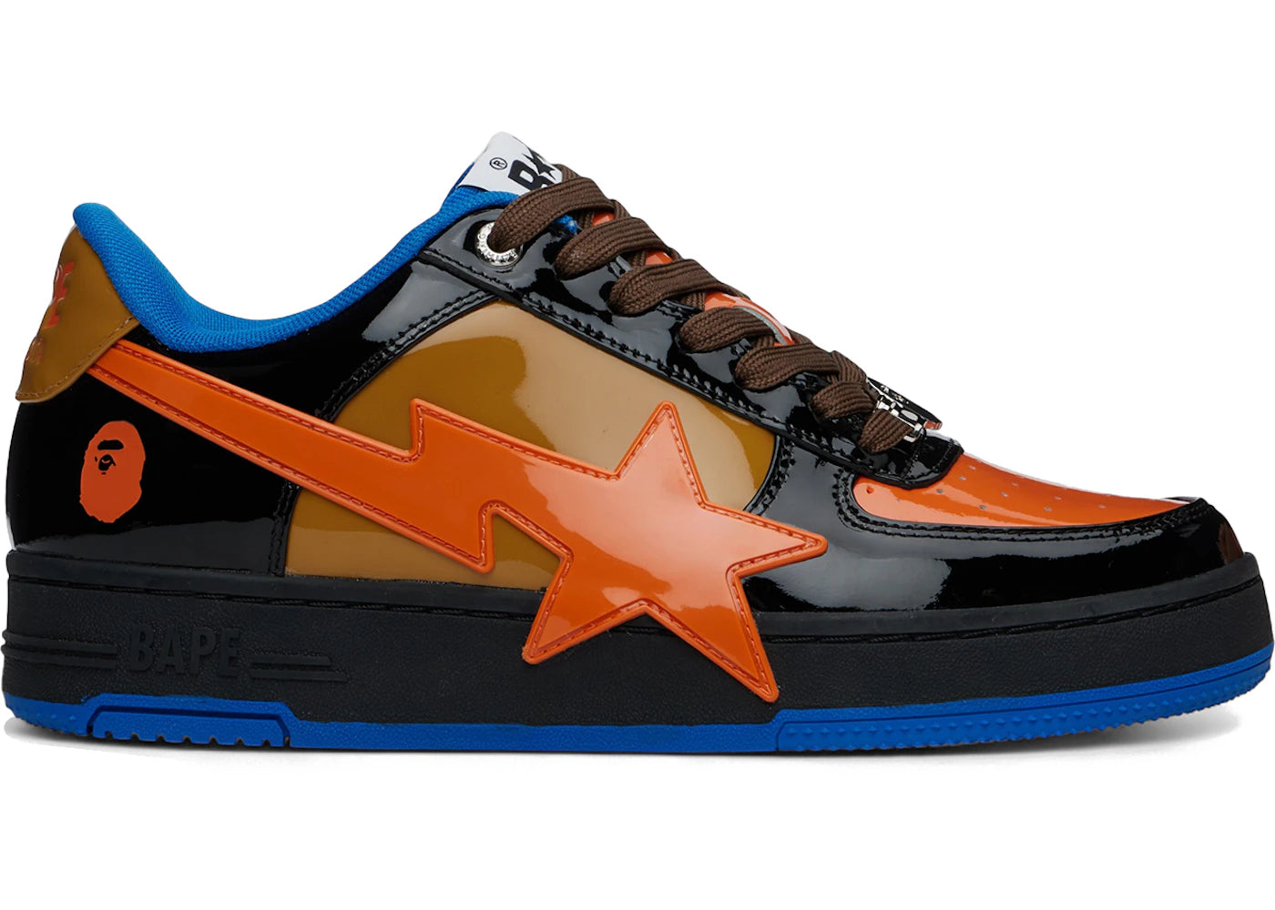 A Bathing Ape Bape Sta OS #1 M2 Black Orange