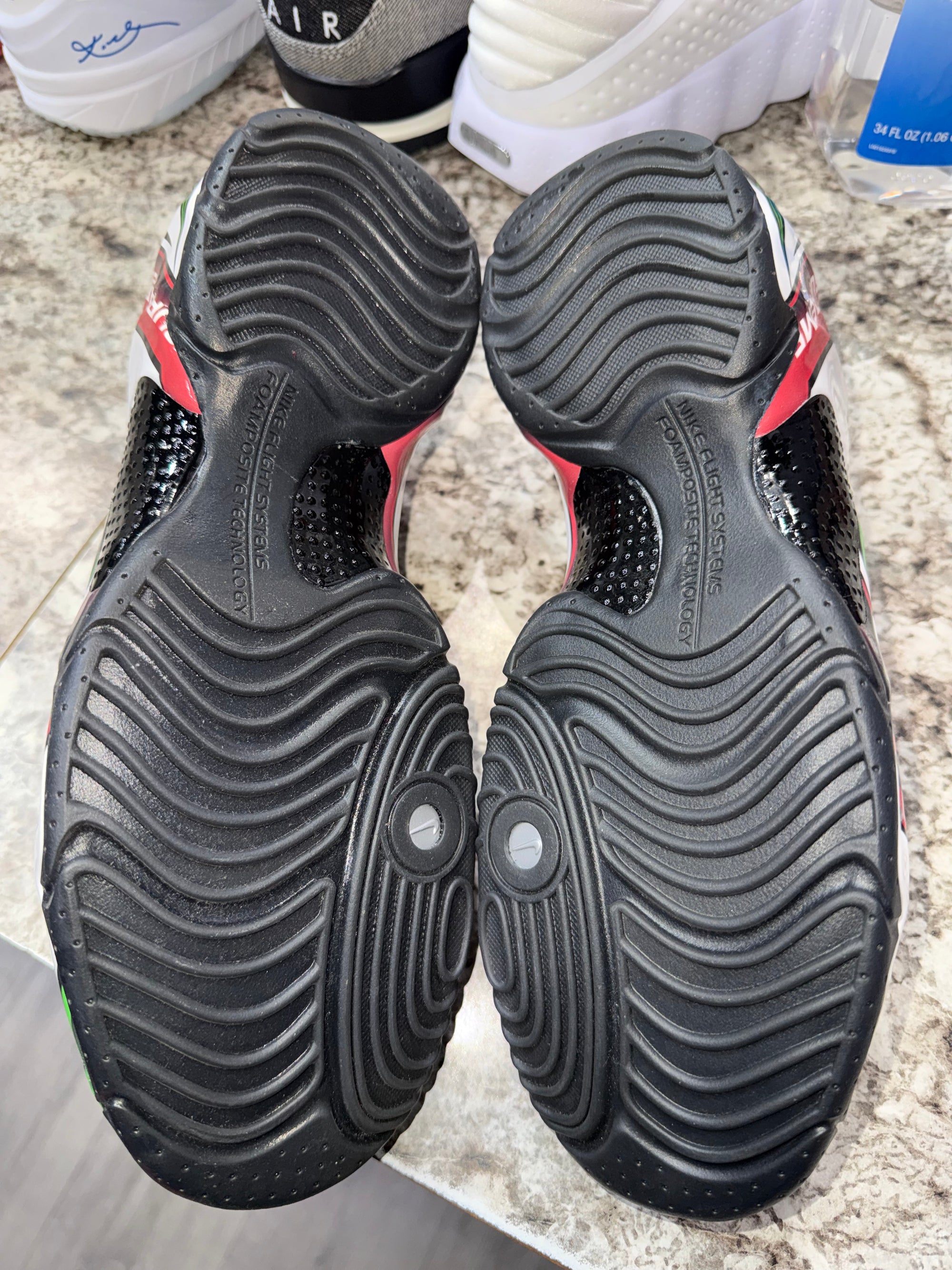 Nike Clogposite Supreme White Gym Red Green