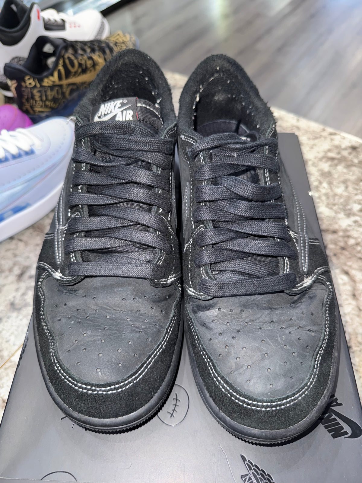 Jordan 1 Retro Low OG SP Travis Scott Black Phantom