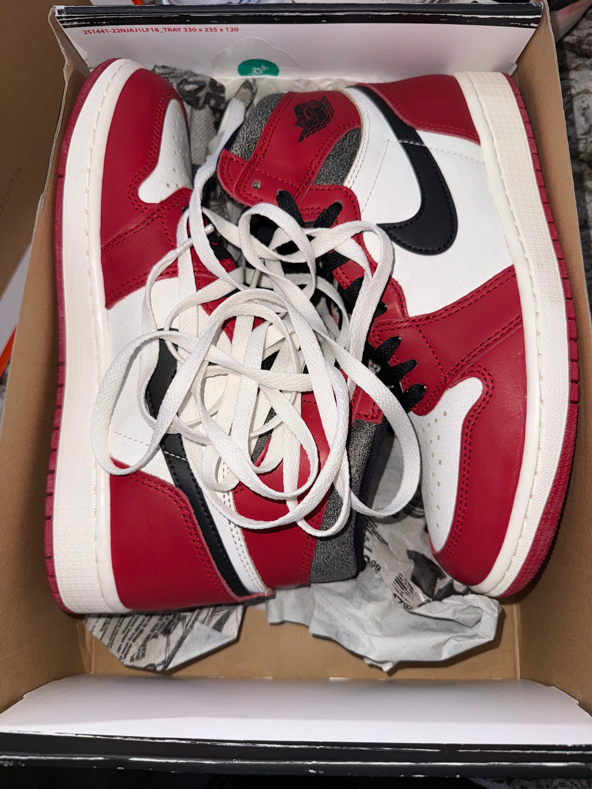 Jordan 1 Retro High OG Chicago Lost and Found
