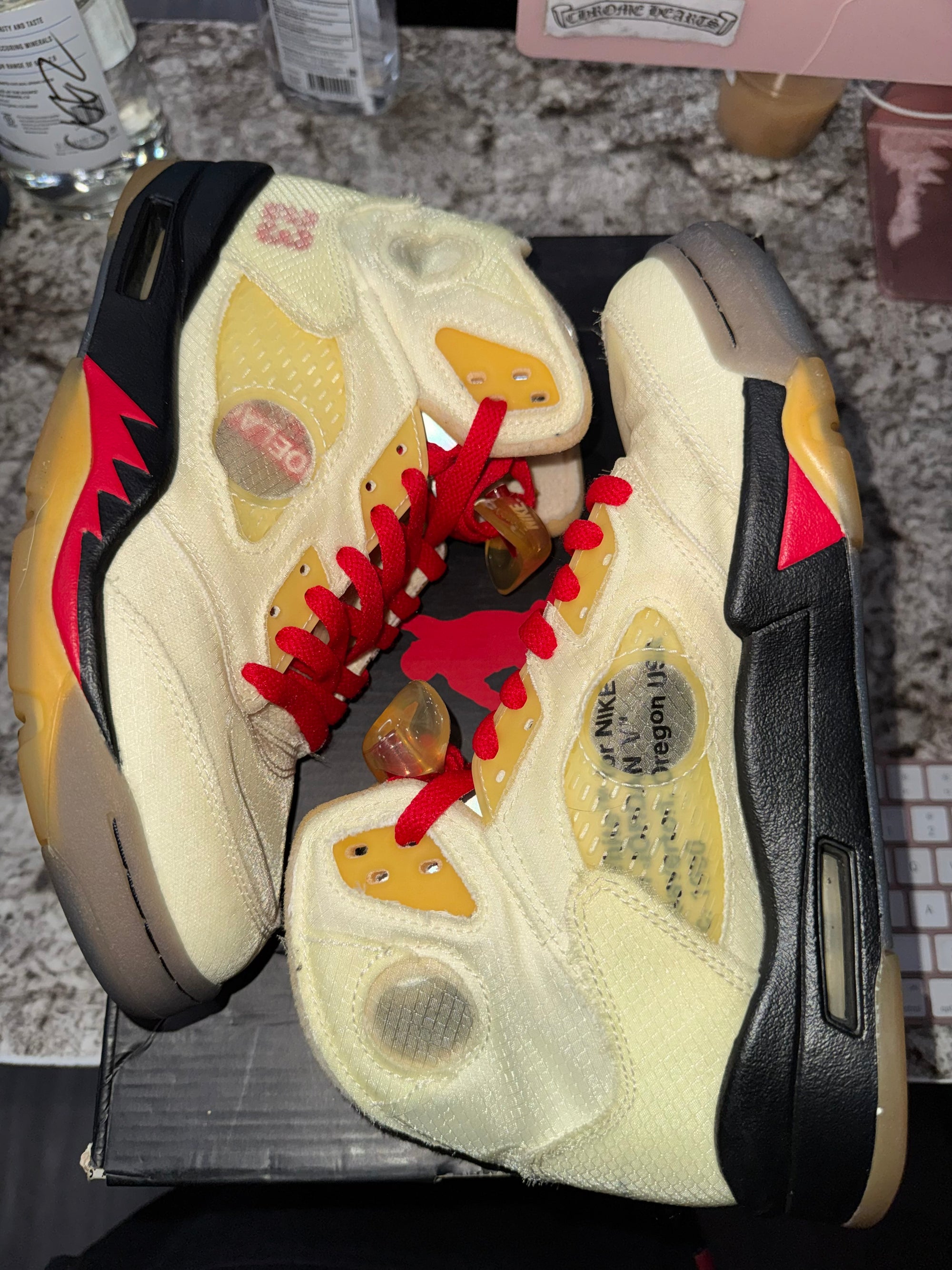 Jordan 5 Retro Off-White Sail (DAMAGED BOX)