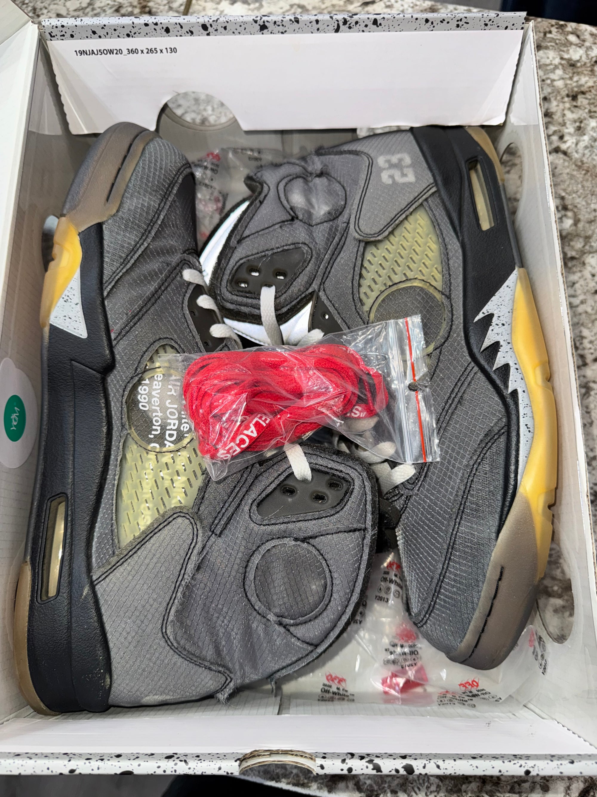 Jordan 5 Retro Off-White Muslin