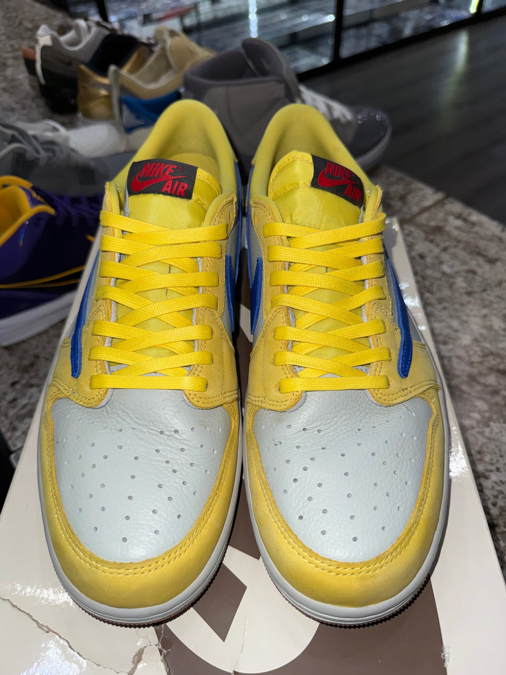 Jordan 1 Retro Low OG SP Travis Scott Canary (Women's)
