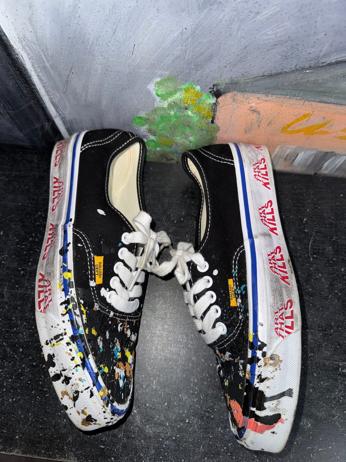 Vans Authentic Reissue 44 Gallery Dept. Art That Kills Black