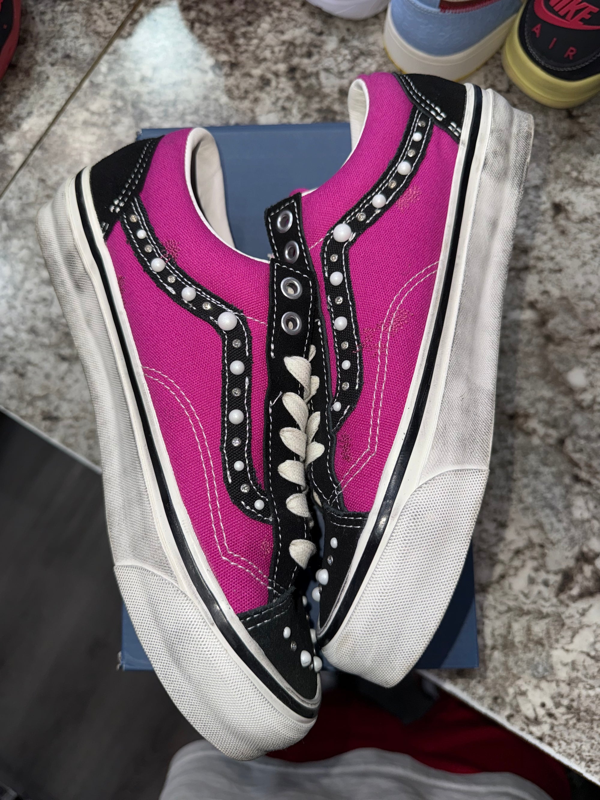 Vans OTW Old Skool 36 Pearlized Pack Pink Black