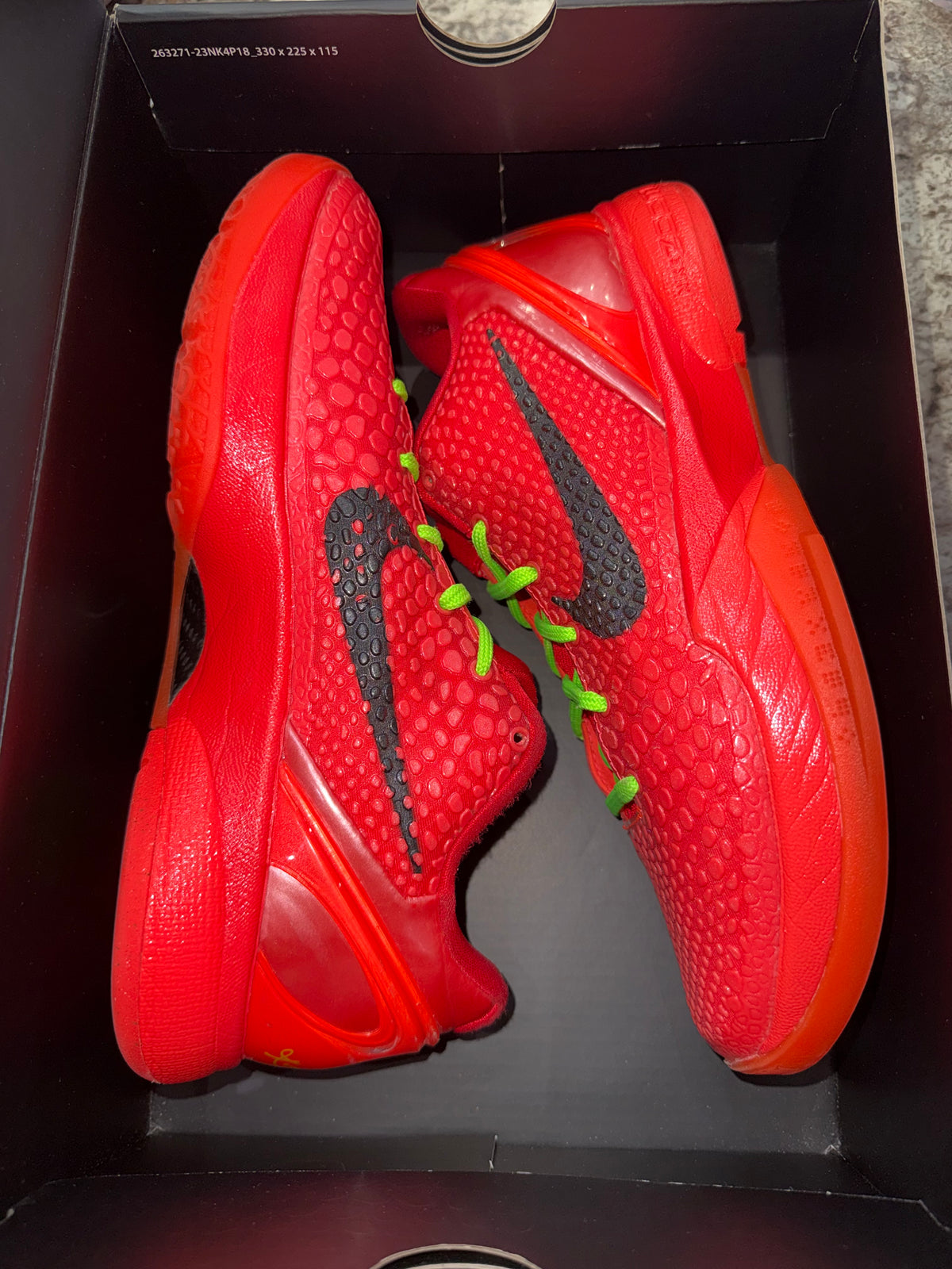 Nike Kobe 6 Protro Reverse Grinch