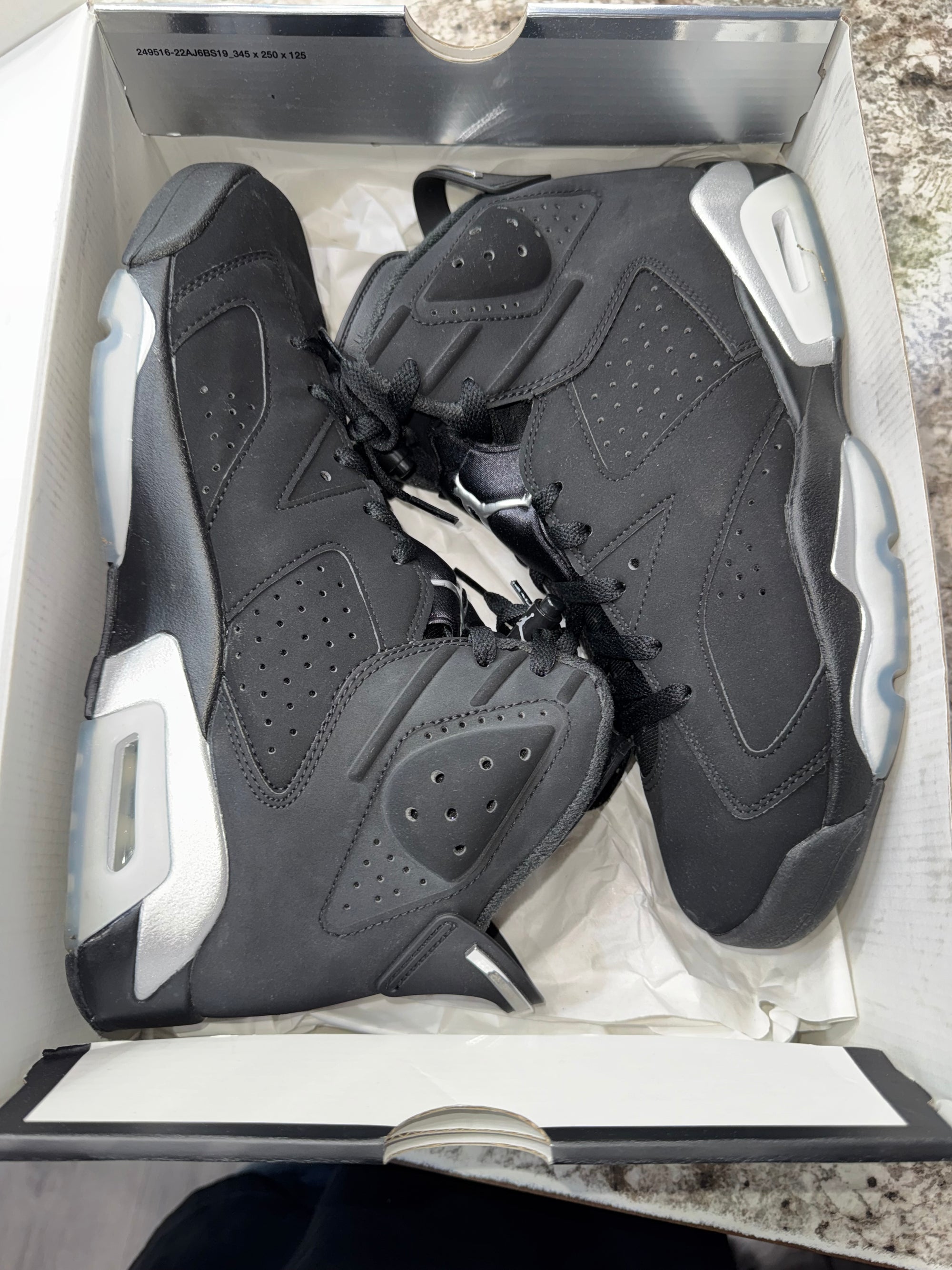 Jordan 6 Retro Chrome