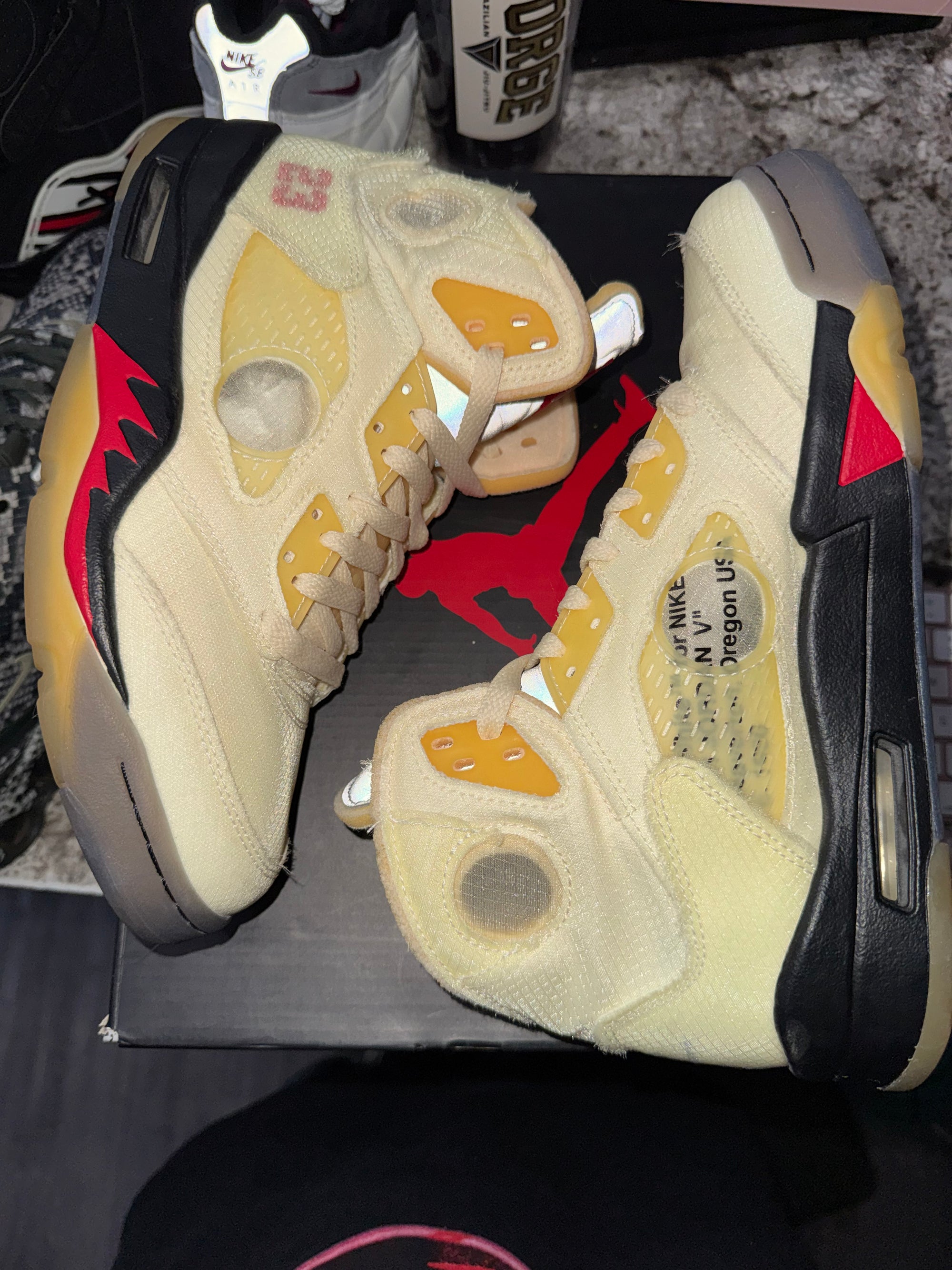 Jordan 5 Retro Off-White Sail