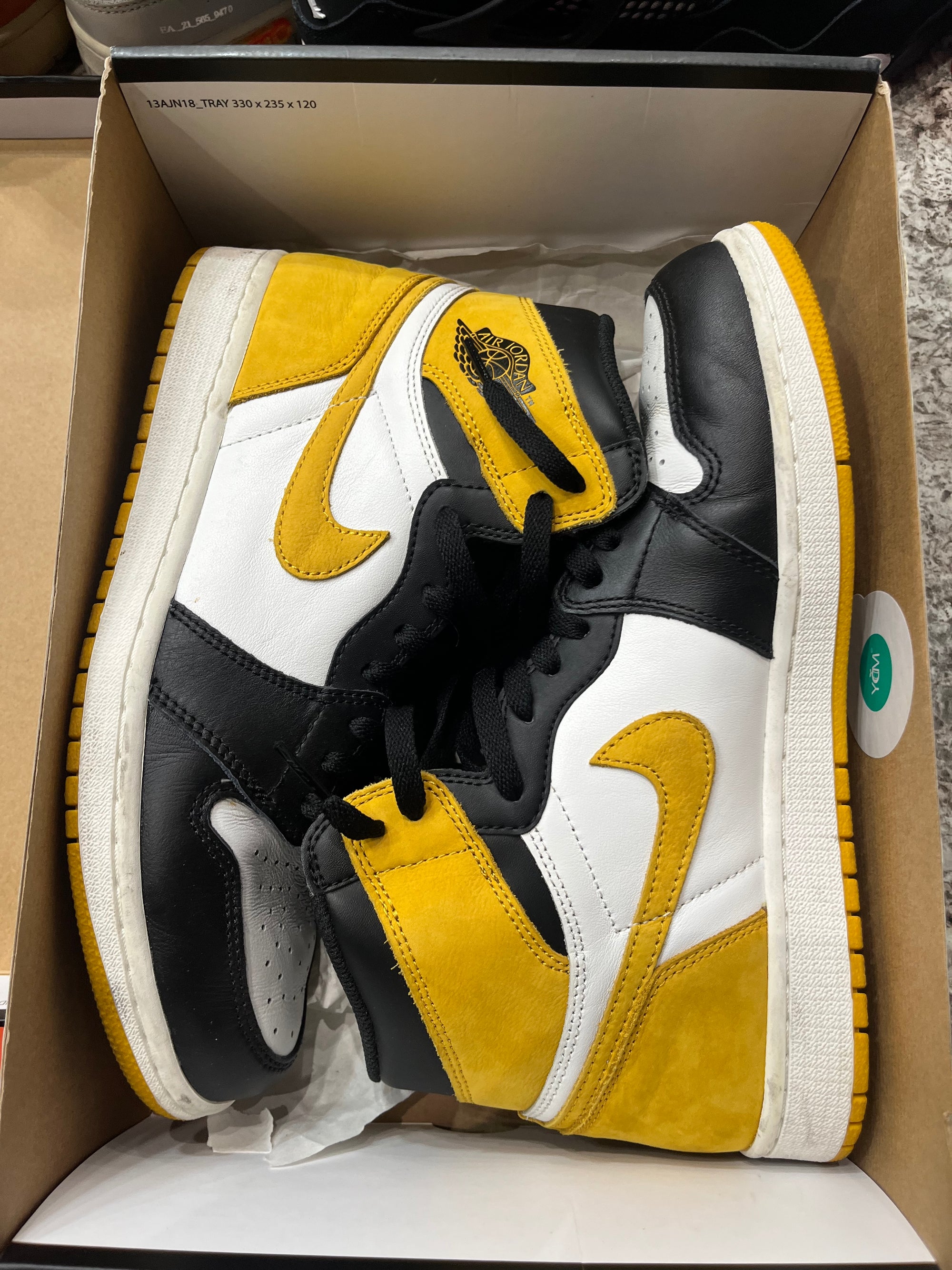 Jordan 1 Retro High Yellow Ochre