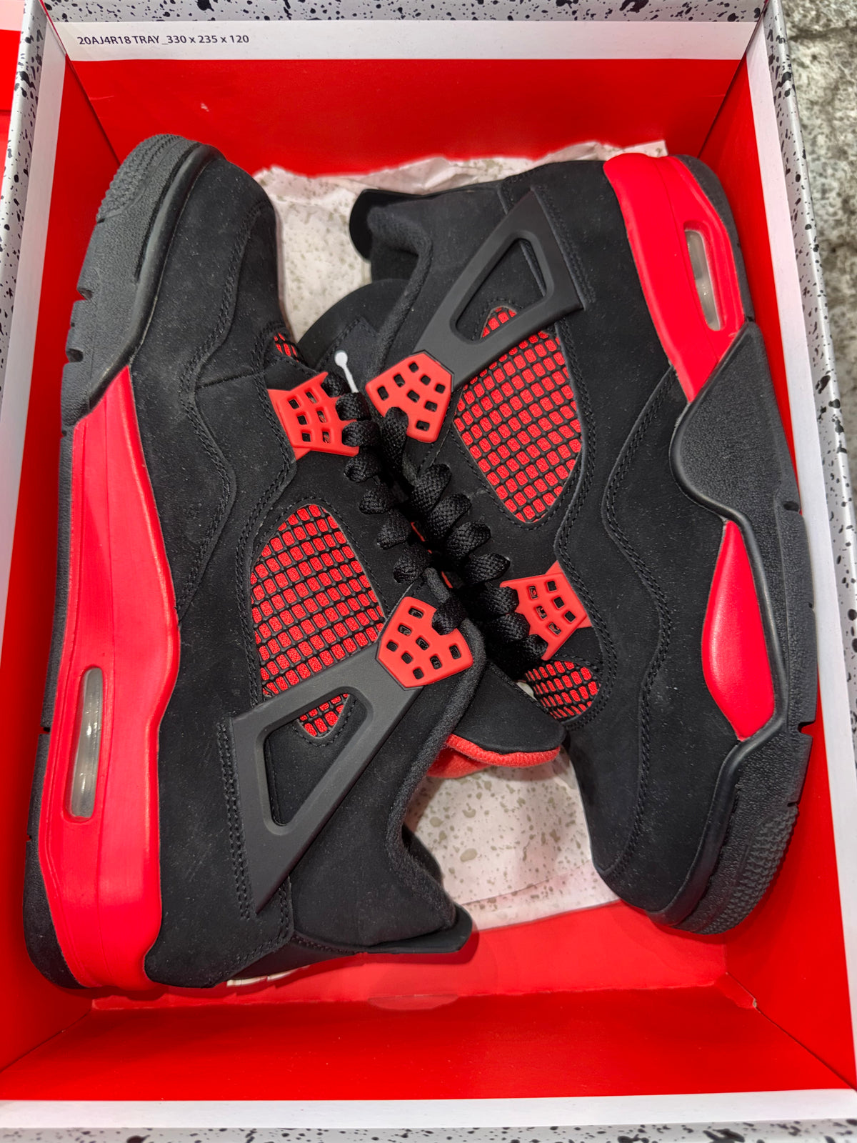 Jordan 4 Retro Red Thunder