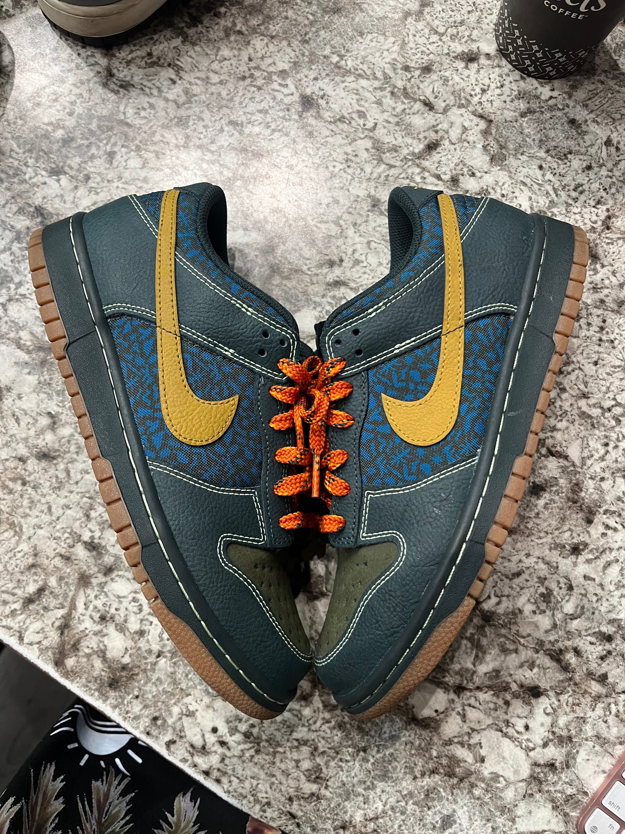 Nike Dunk Low Seaweed Ochre Khaki (GS) (NO BOX)