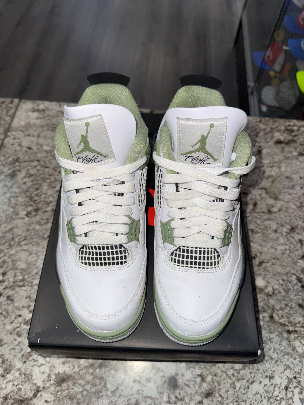 Jordan 4 Retro Seafoam (Women's)