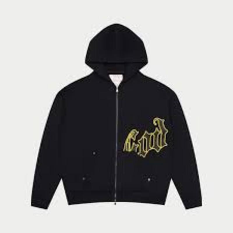 Godspeed OG Logo Hoodie (Black/Yellow)