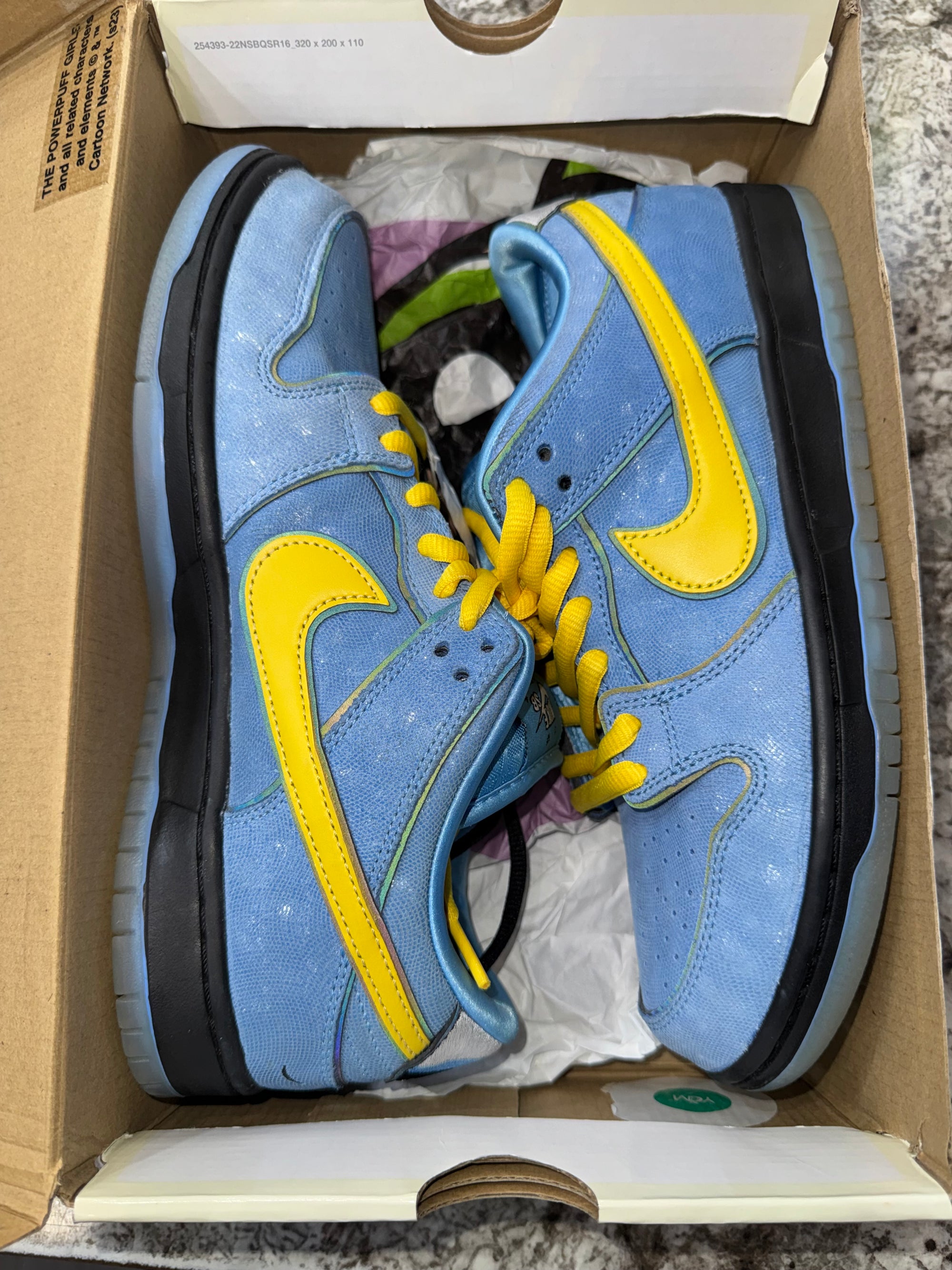 Nike SB Dunk Low The Powerpuff Girls Bubbles