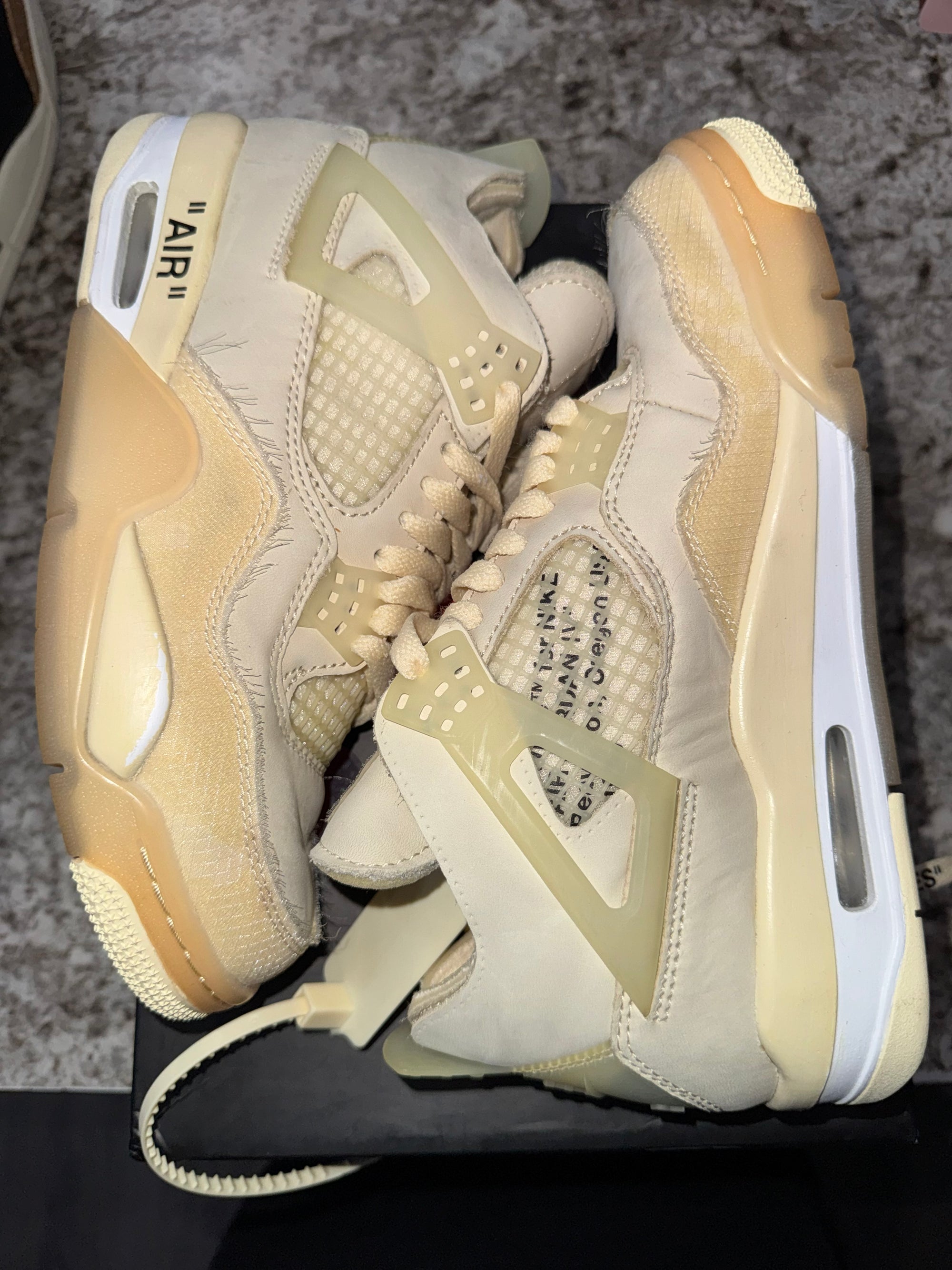 Jordan 4 Retro Off-White Sail (Women's)