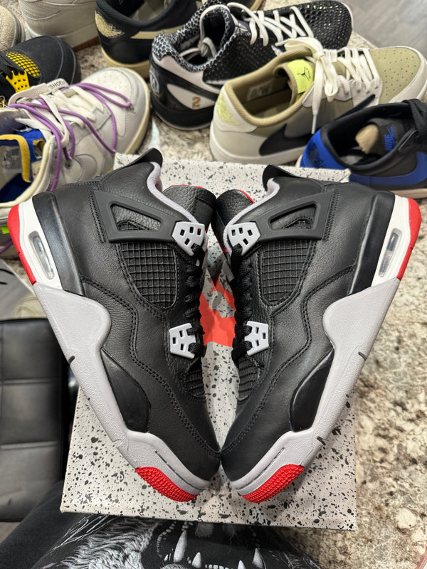 Jordan 4 Retro Bred Reimagined (GS) (DAMAGED BOX)