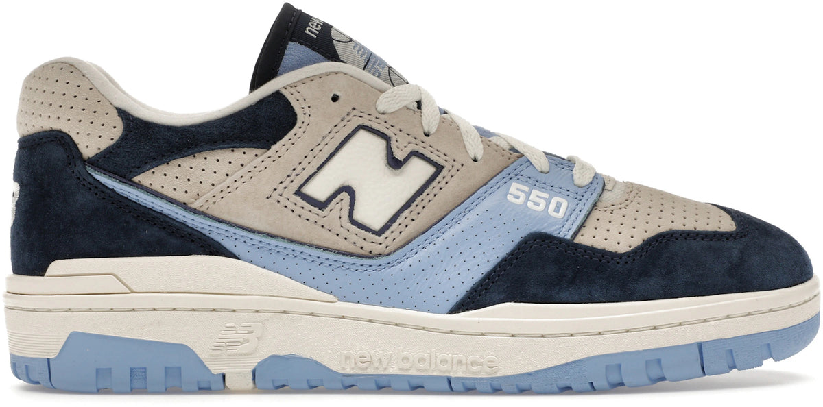 New Balance 550 Navy Electric Sky