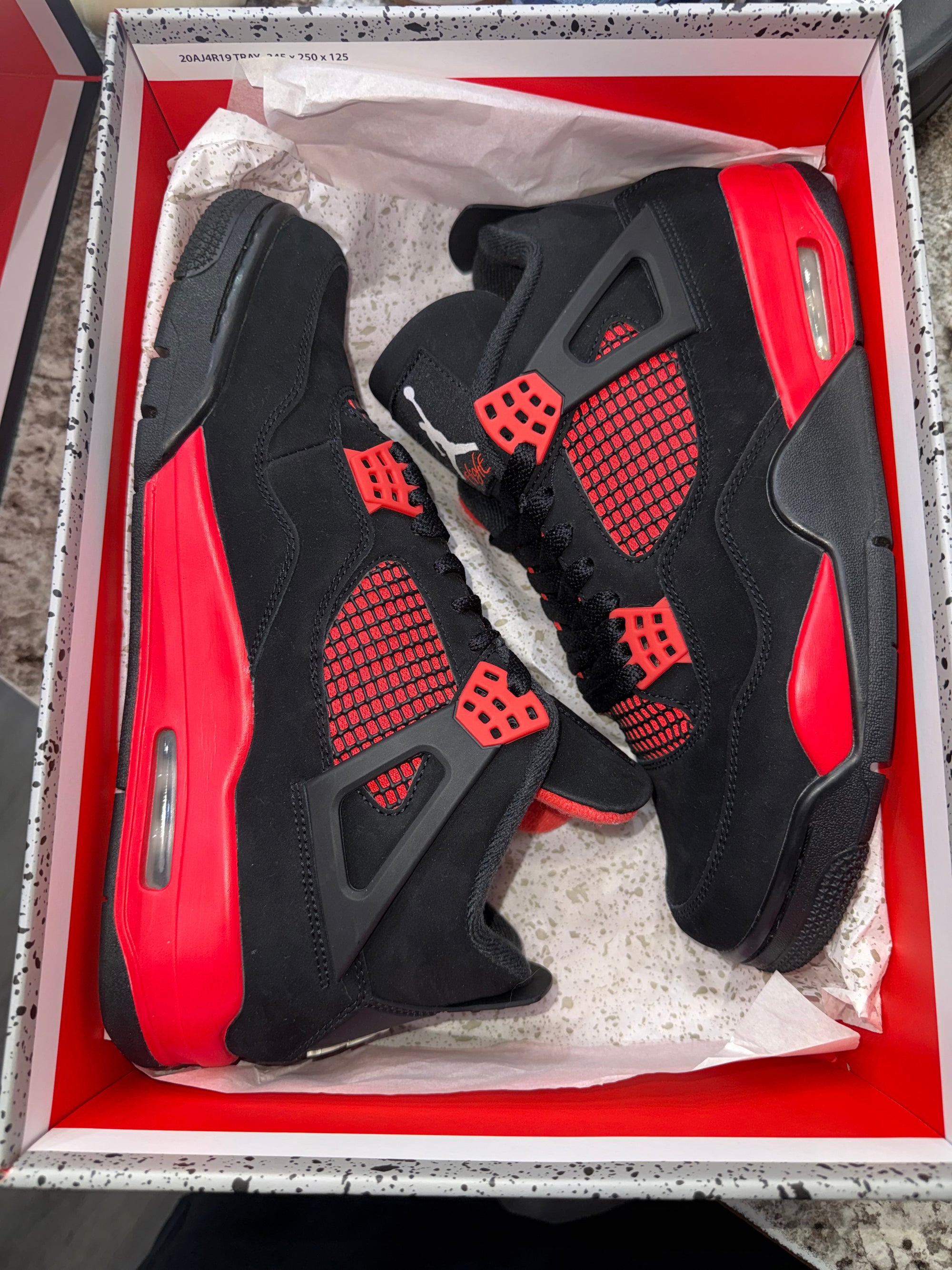 Jordan 4 Retro Red Thunder