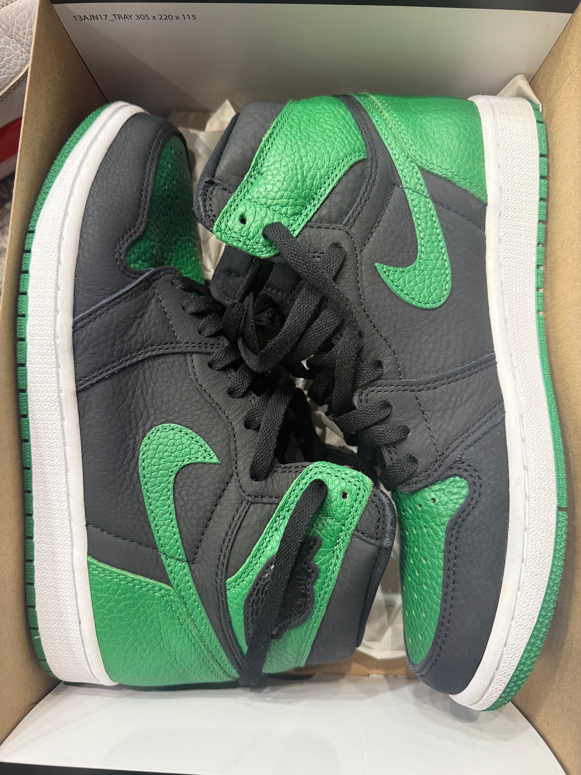Jordan 1 Retro High Pine Green Black