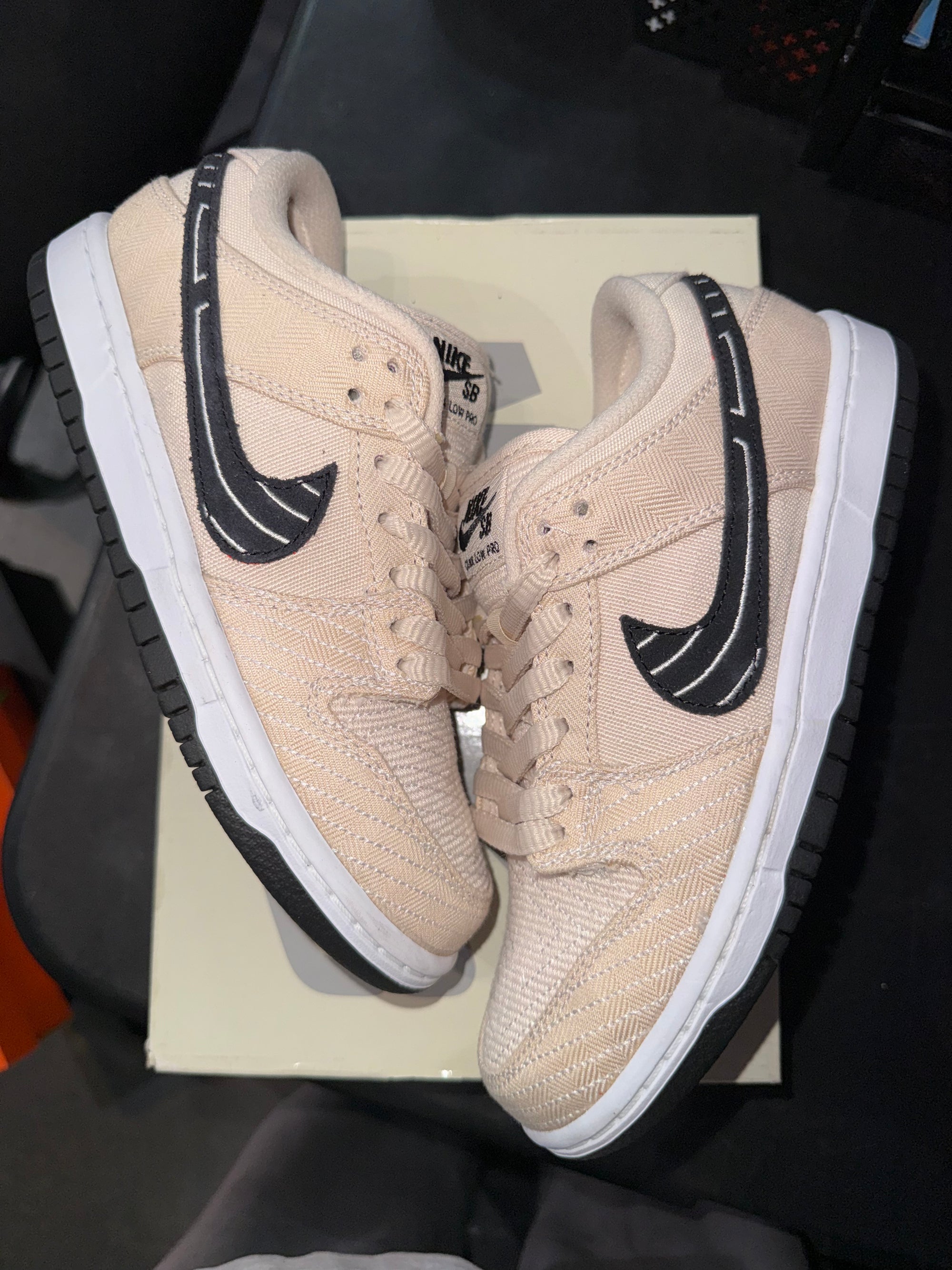 Nike SB Dunk Low Albino & Preto