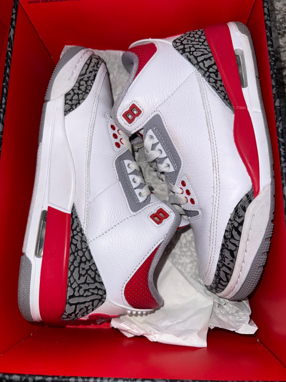 Jordan 3 Retro Fire Red (2022)