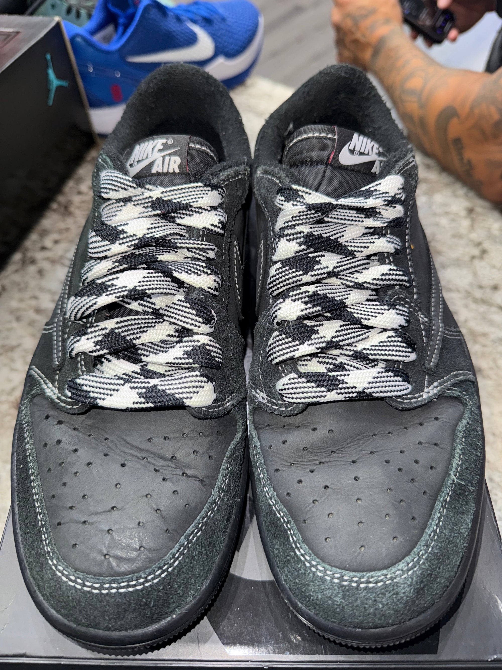 Jordan 1 Retro Low OG SP Travis Scott Black Phantom