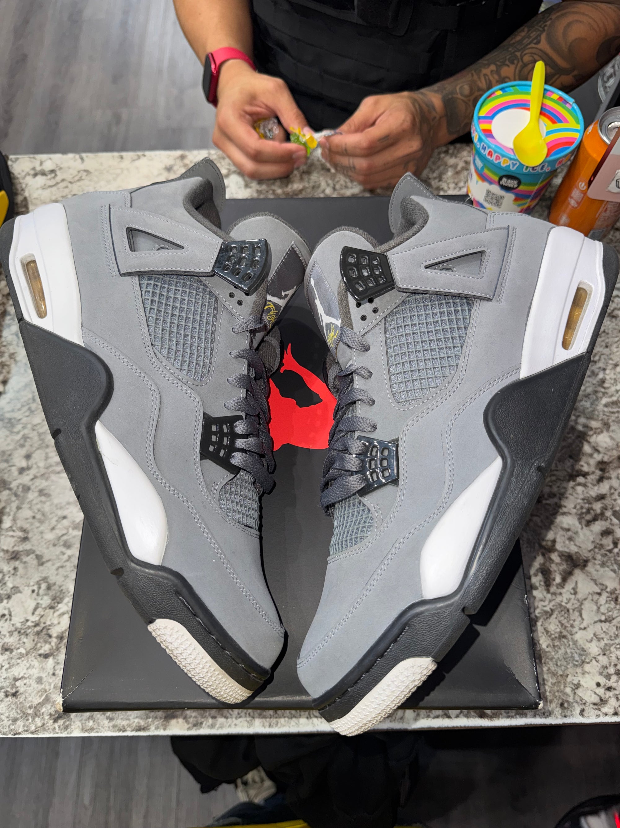 Jordan 4 Retro Cool Grey (2019)