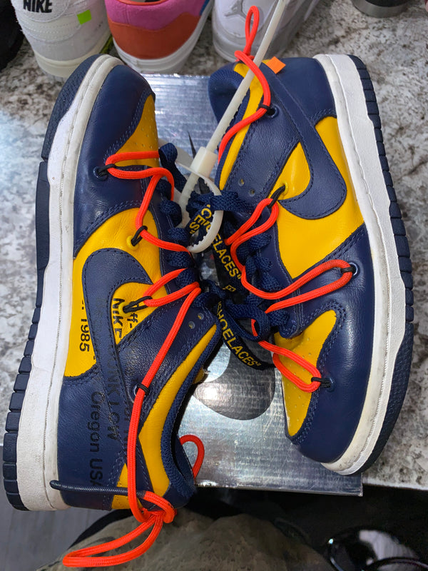 Nike Dunk Low Off-White University Gold