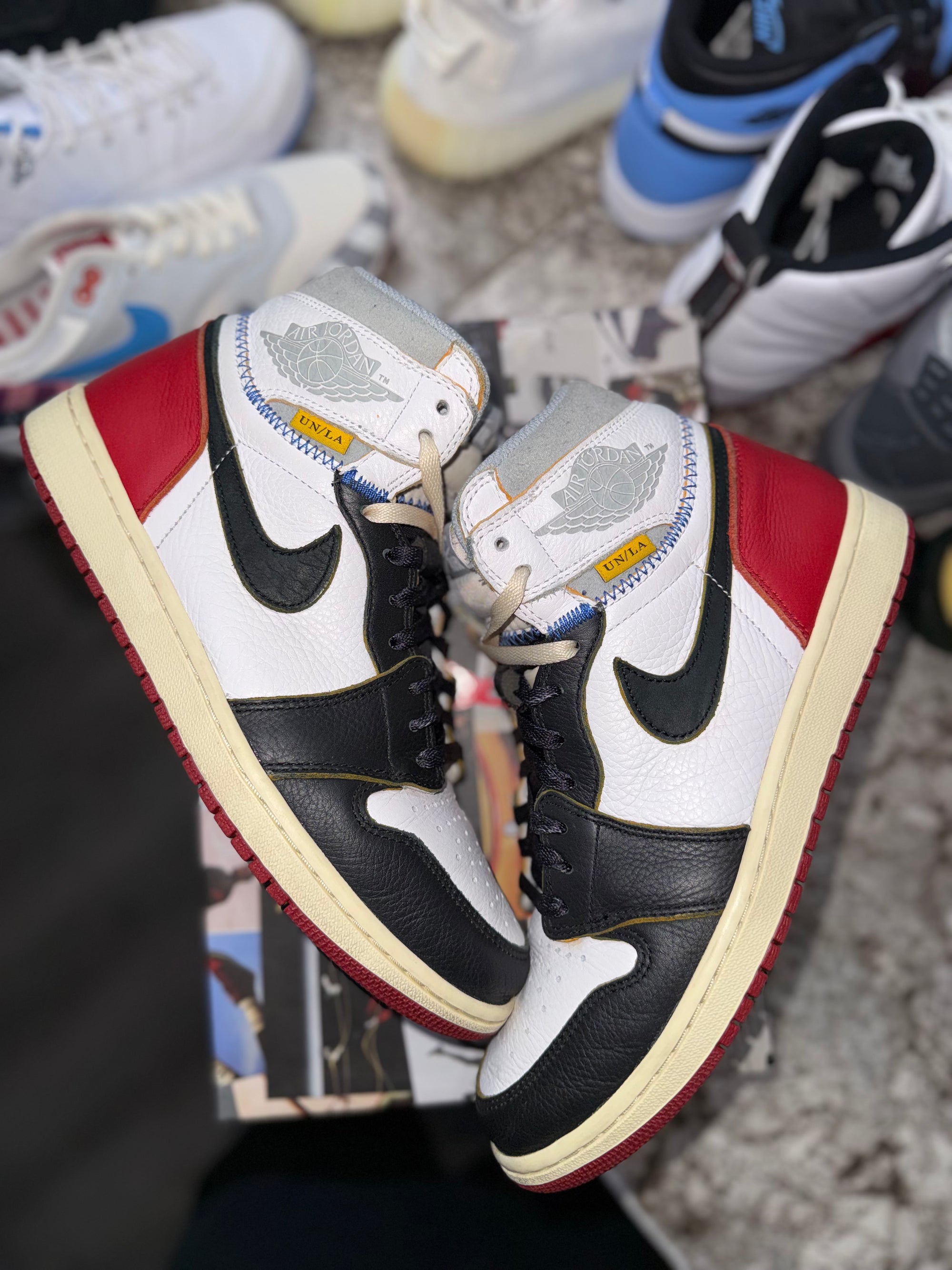 Jordan 1 Retro High Union Los Angeles Black Toe