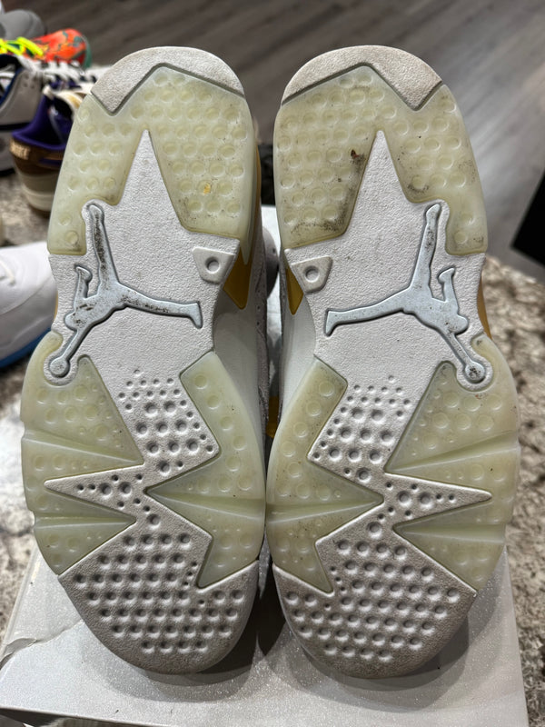 Jordan 6 Retro Craft Paris Olympics Pearl (Women's) (DAMAGED BOX)