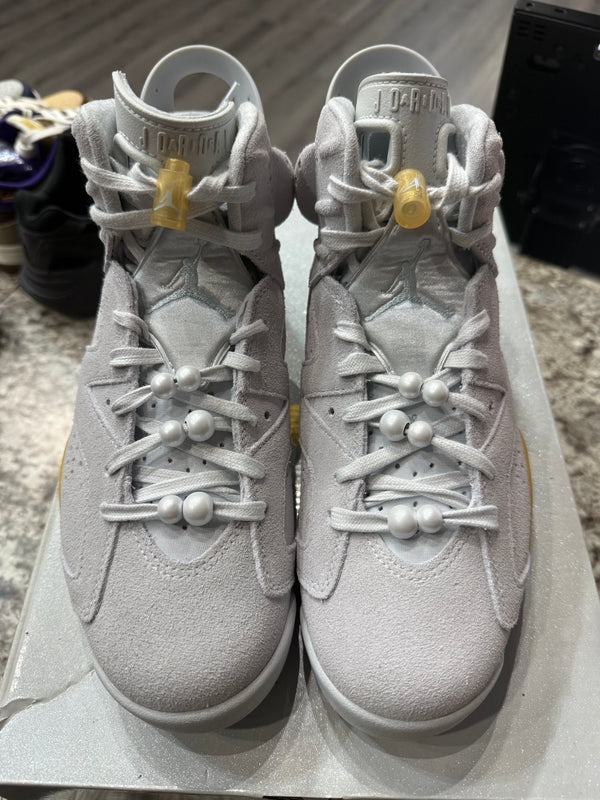 Jordan 6 Retro Craft Paris Olympics Pearl (Women's) (DAMAGED BOX)