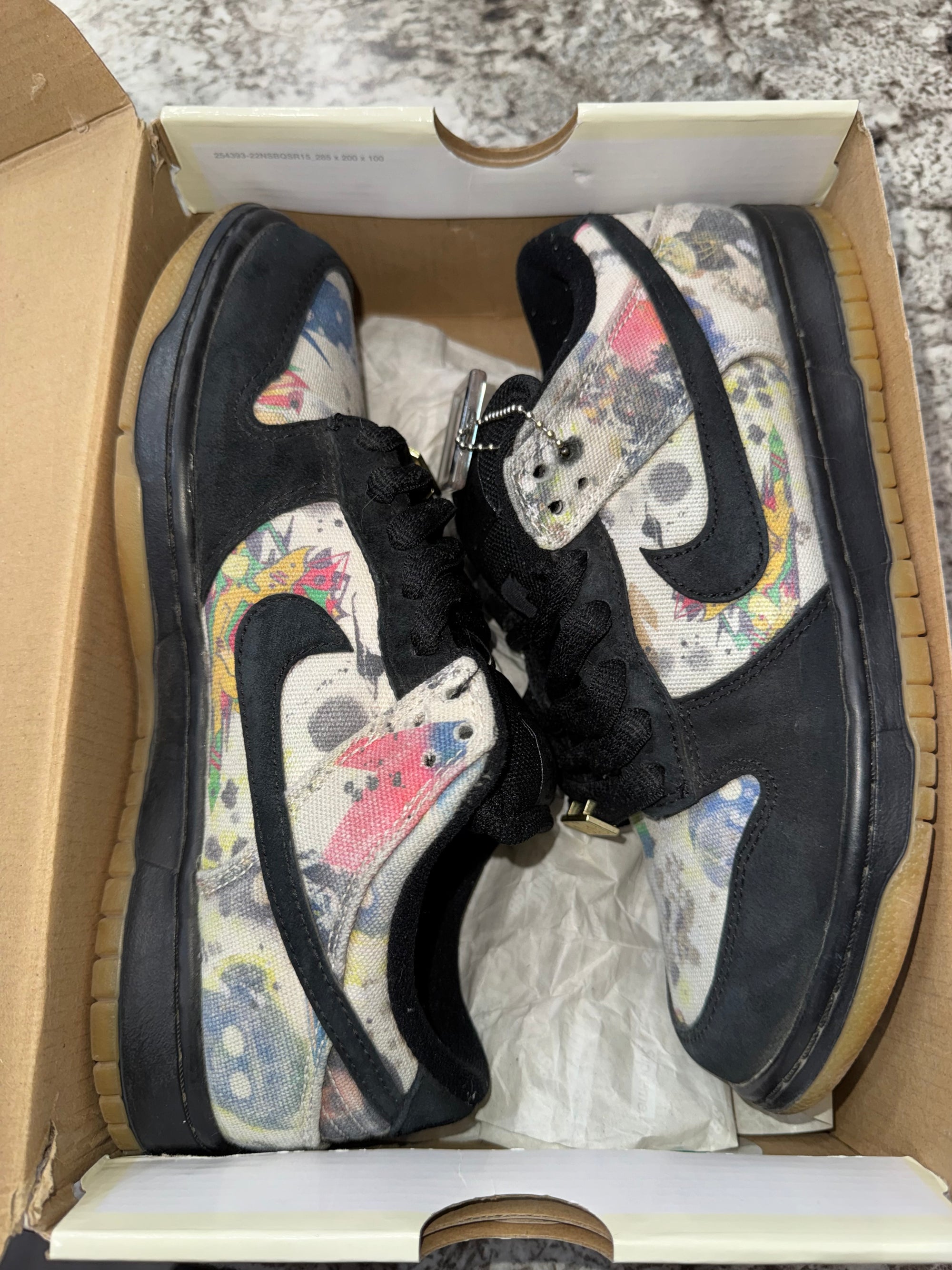 Nike SB Dunk Low Supreme Rammellzee
