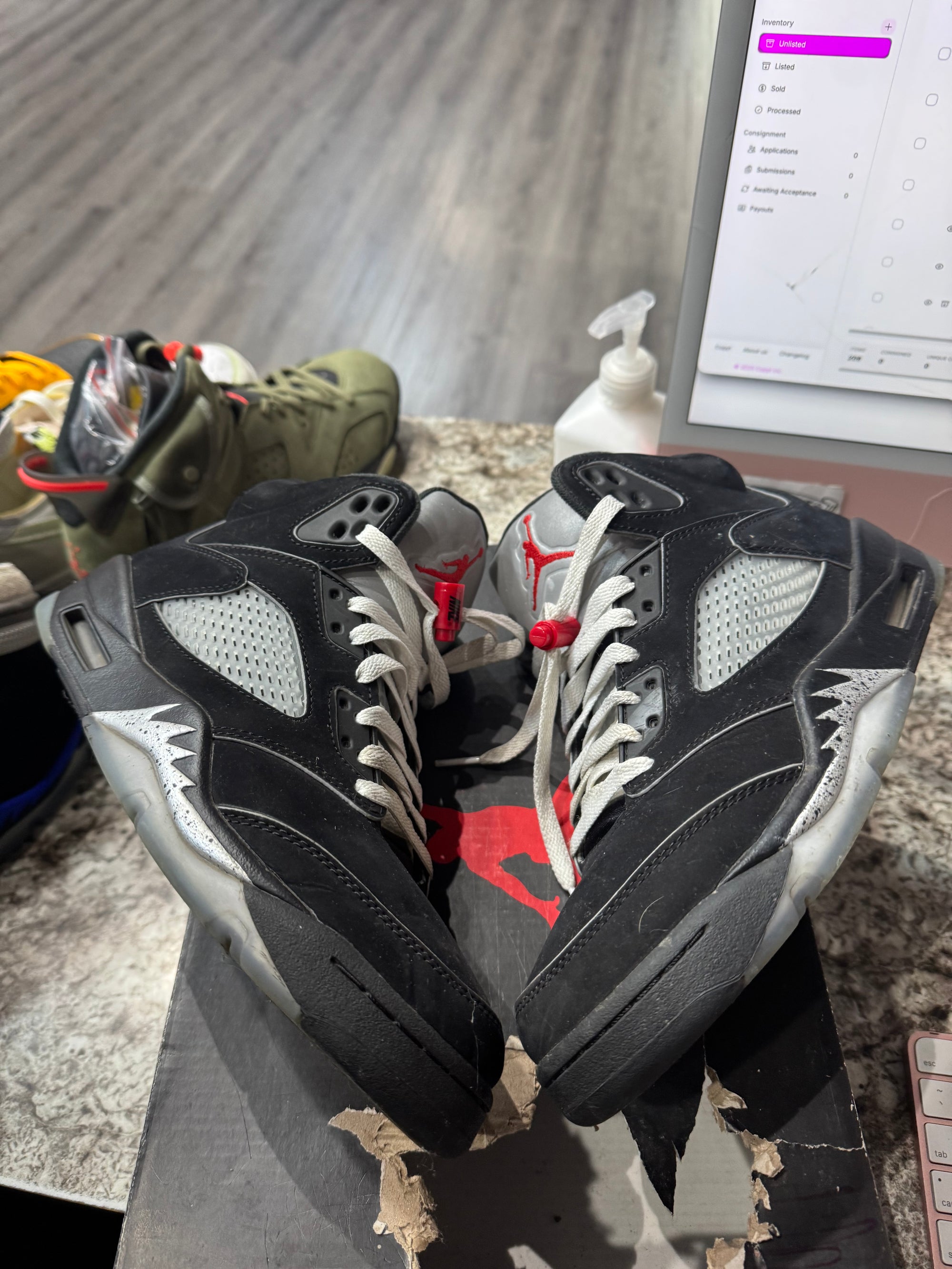 Jordan 5 Retro OG Black Metallic Reimagined