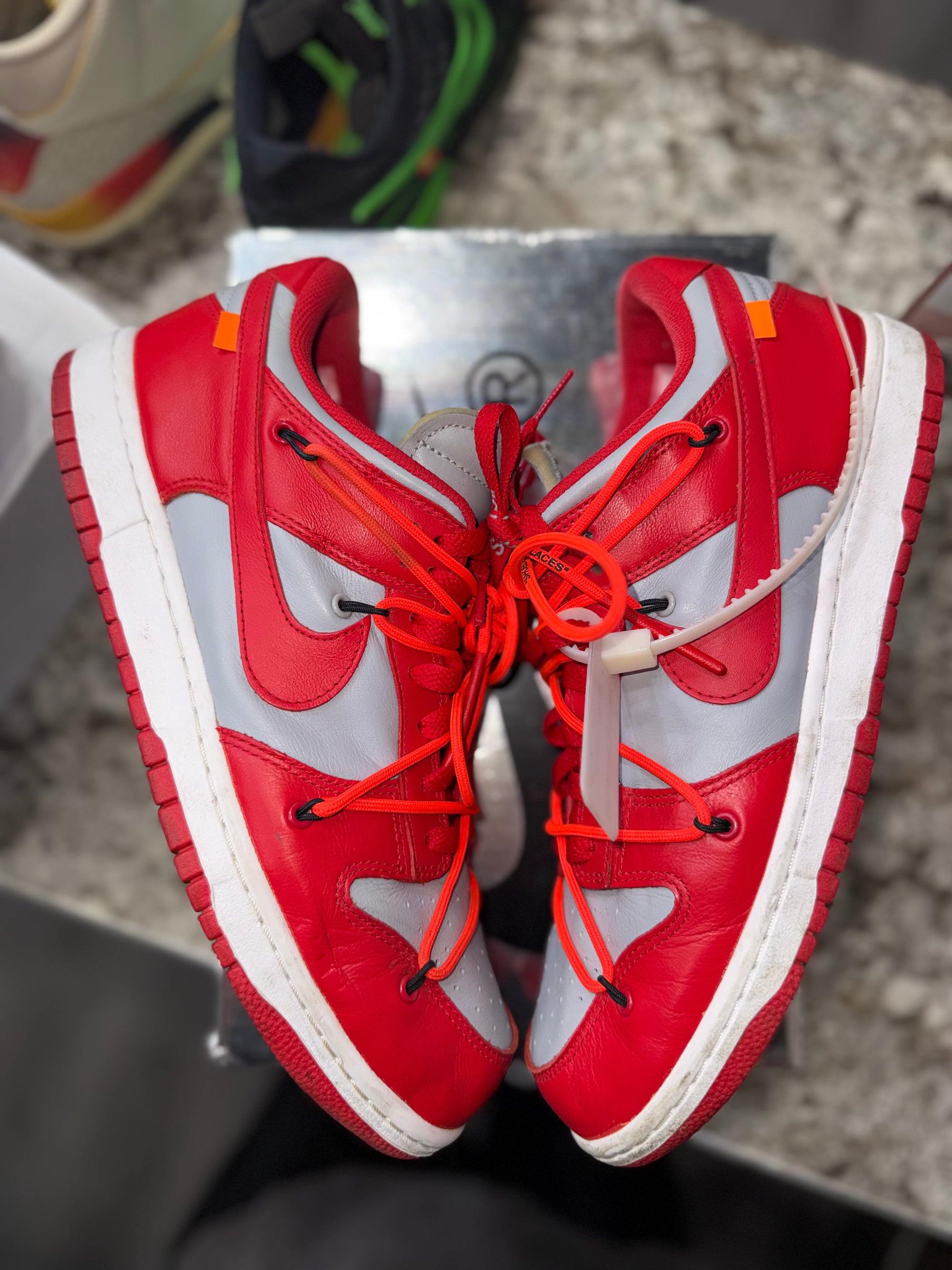 Nike Dunk Low Off-White University Red