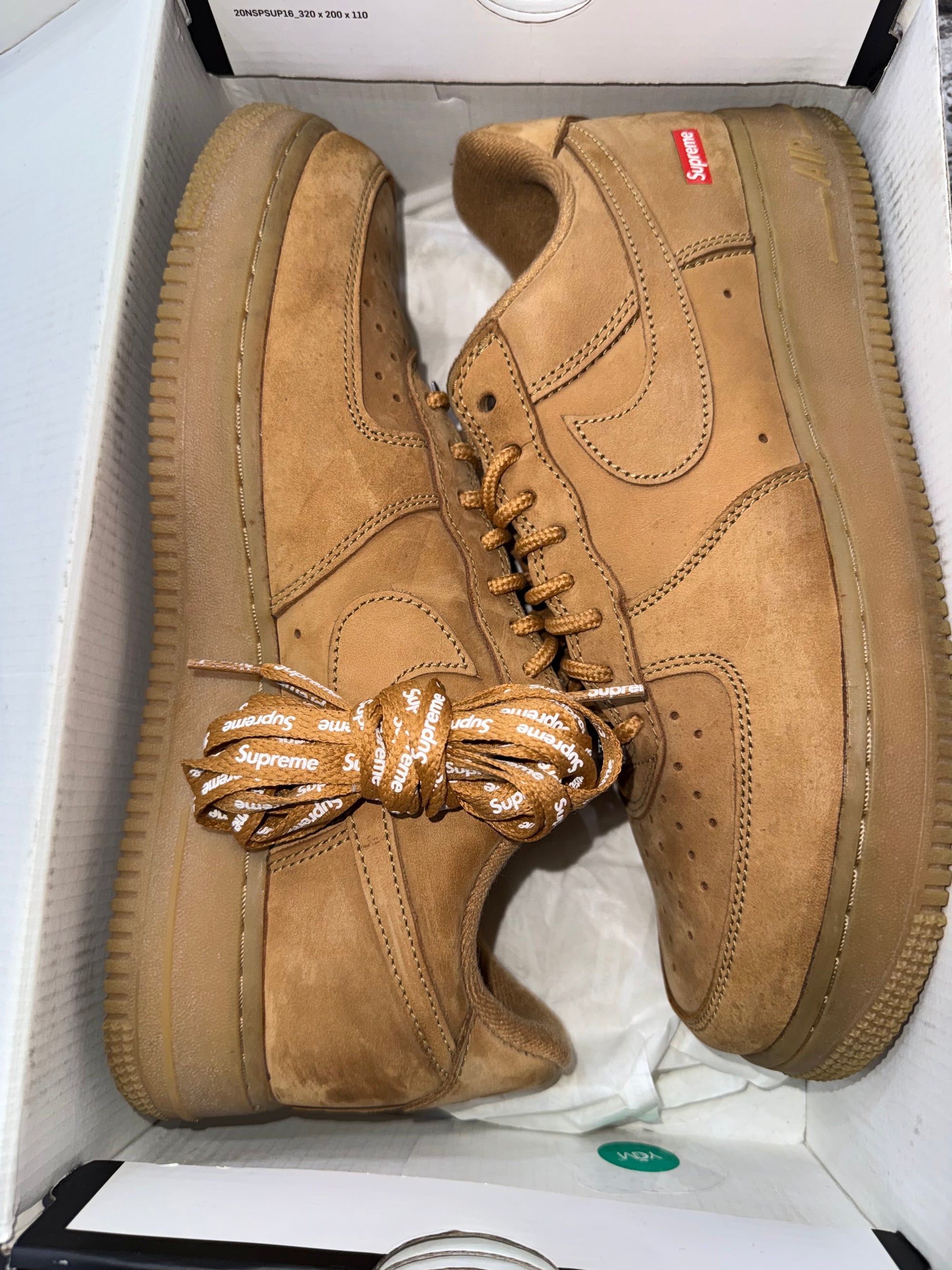 Nike Air Force 1 Low SP Supreme Wheat