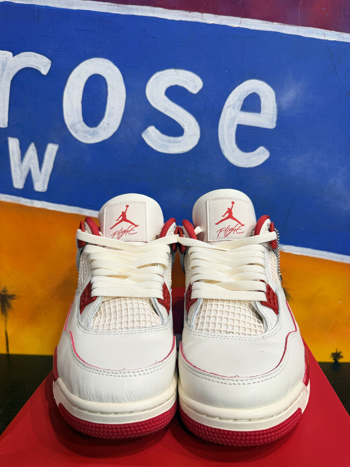 Jordan 4 Retro Valentine's Day Sierra Red (Women's)