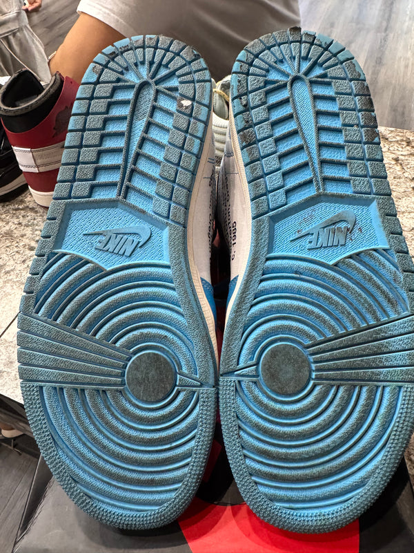 Jordan 1 Retro High Off-White University Blue (Damaged Box)