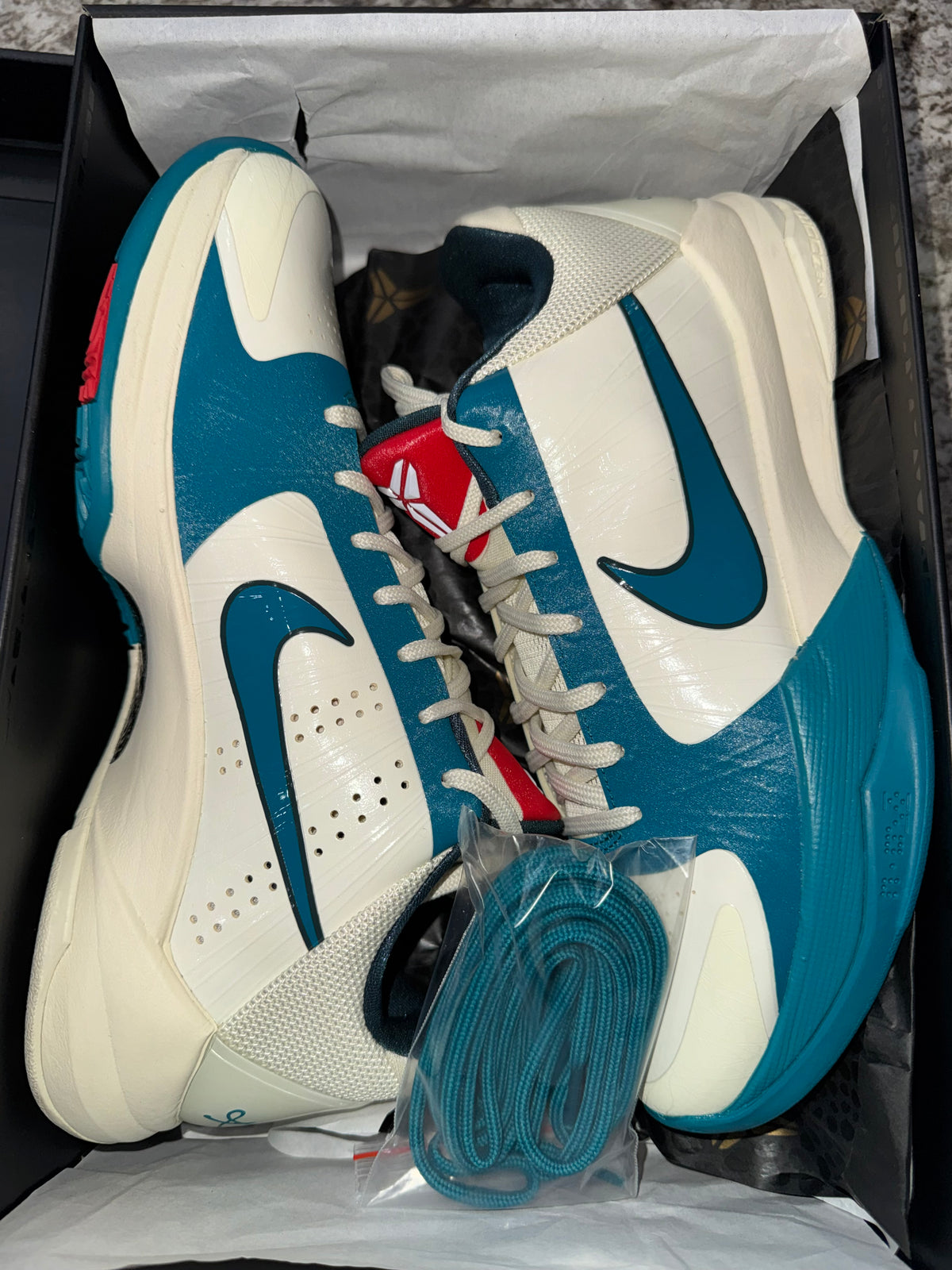 Nike Kobe 5 Protro Caitlin Clark Coconut Milk Spruce