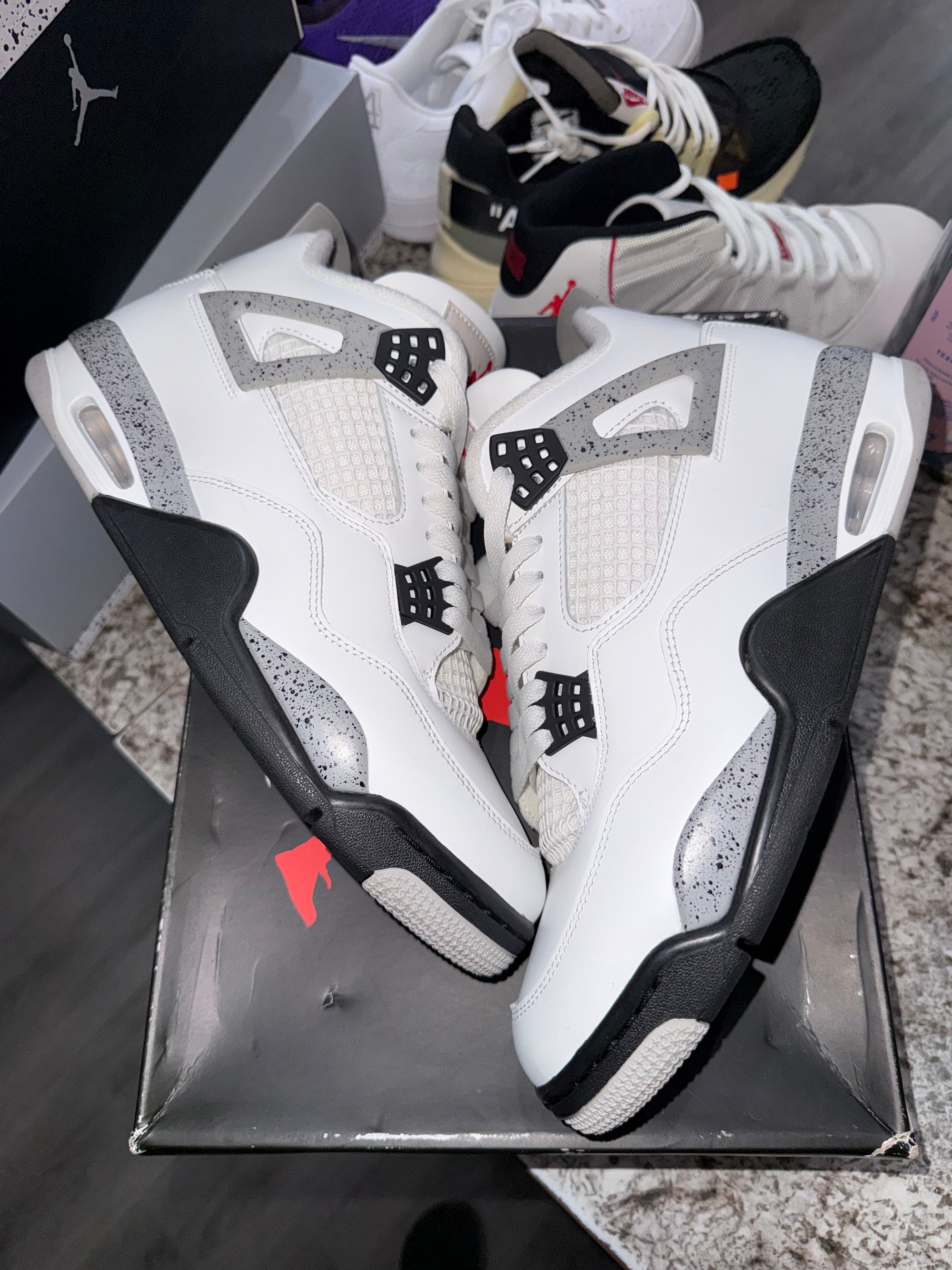 Jordan 4 Retro White Cement (2025)