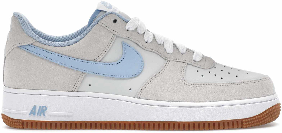 Nike Air Force 1 Low '07 LV8 Photon Dust White Gum Medium Brown Psychic Blue