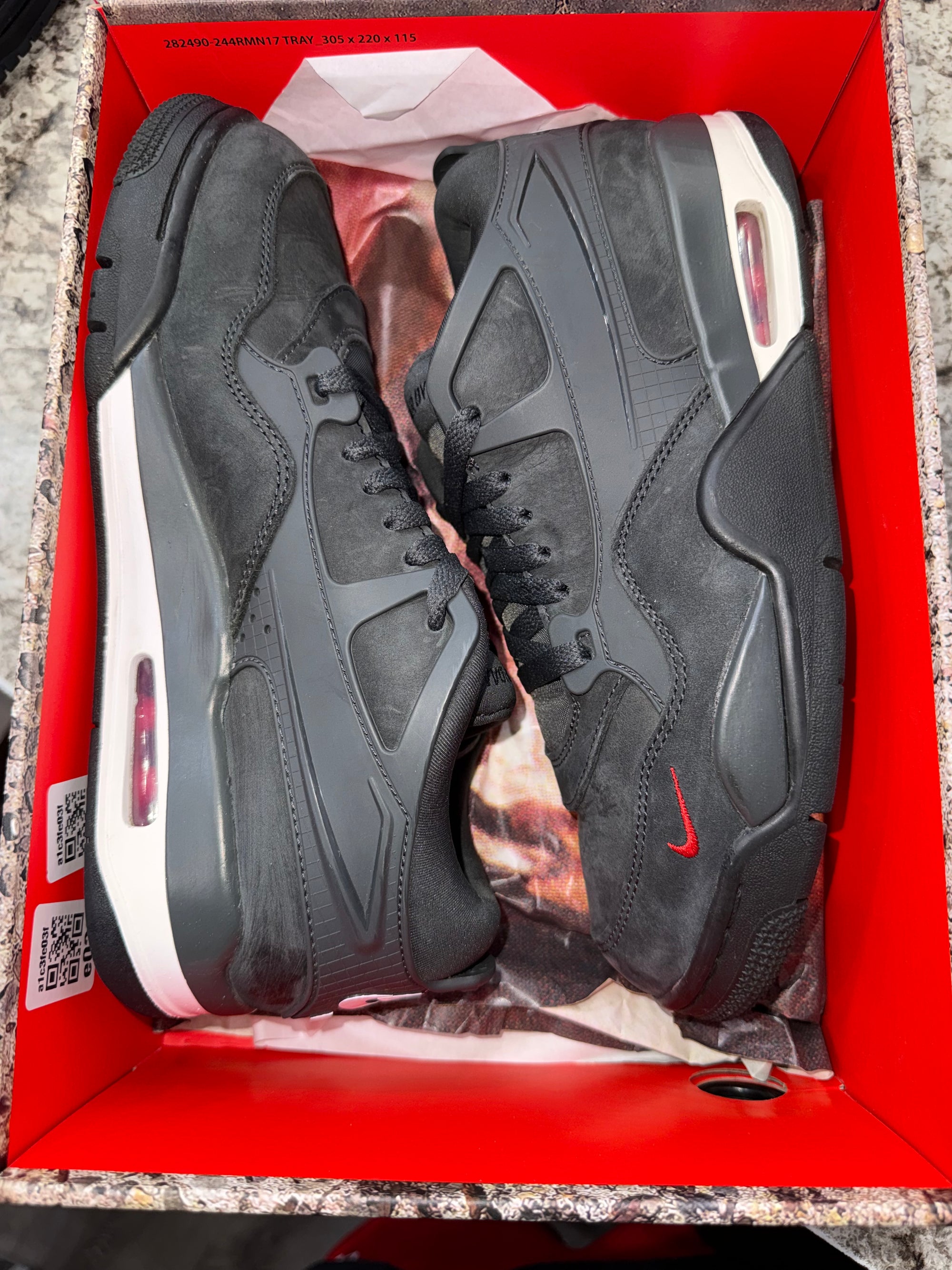 Jordan 4 RM SP Nigel Sylvester Driveway Grey