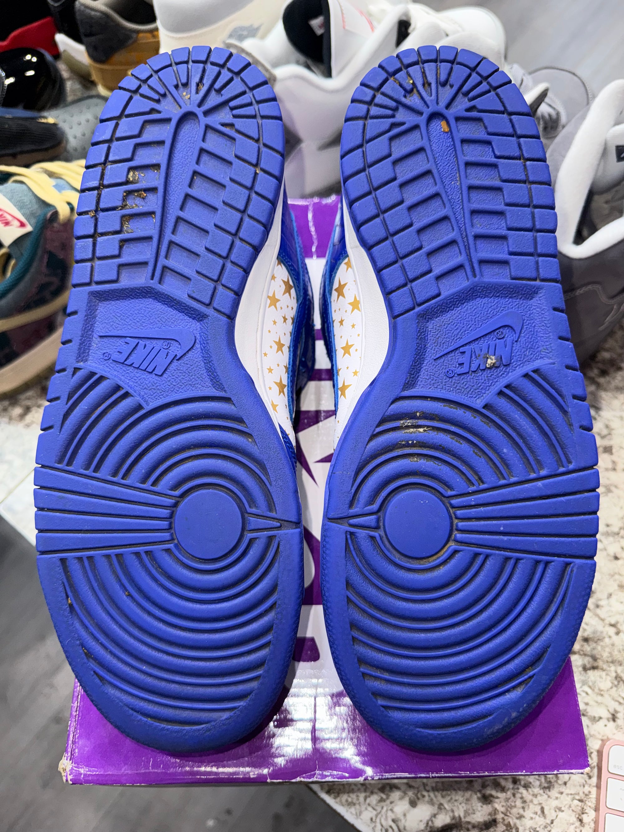 Nike SB Dunk Low Supreme Stars Hyper Royal (2021)